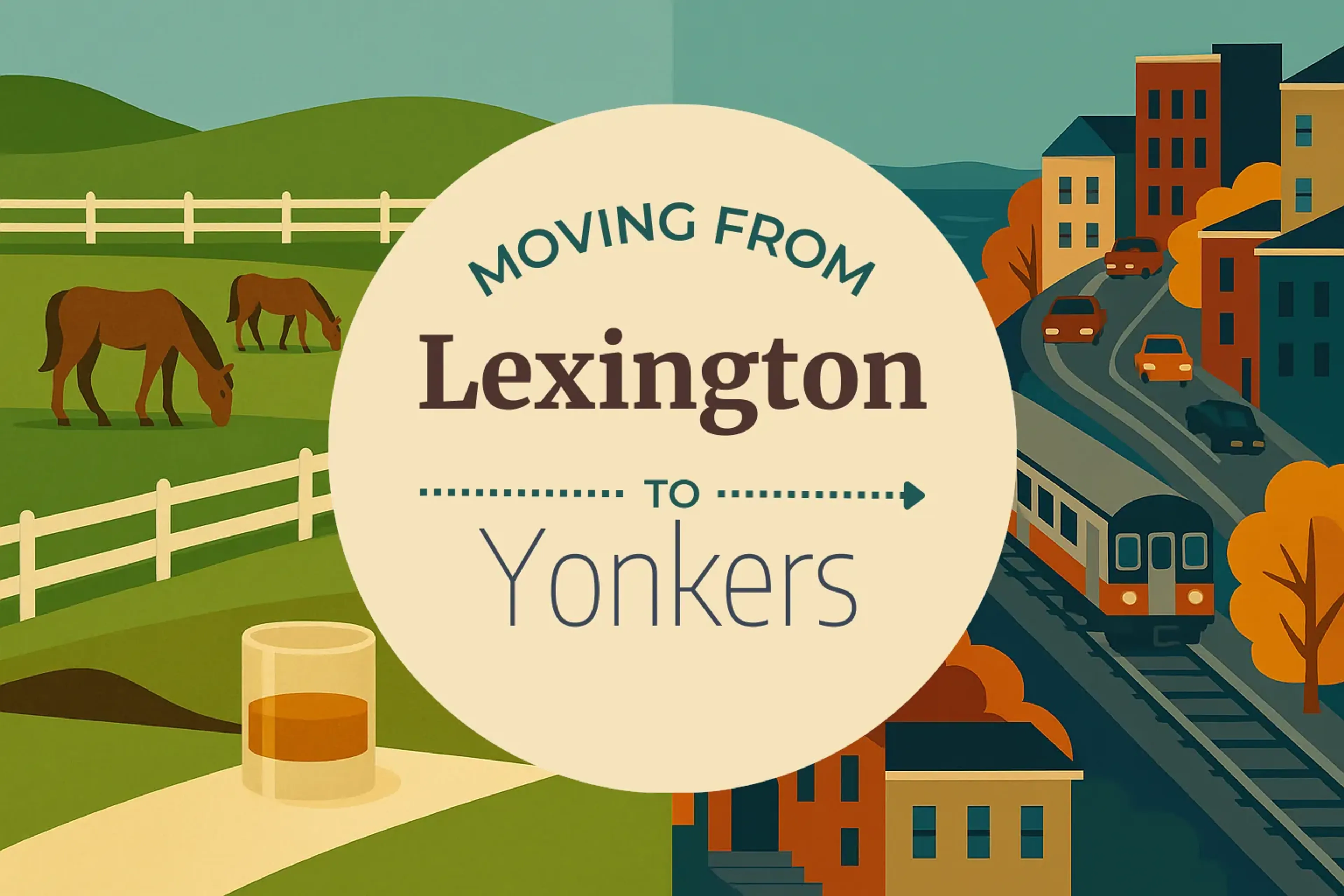 Side-by-side comparison of Lexington to Yonkers moving companies