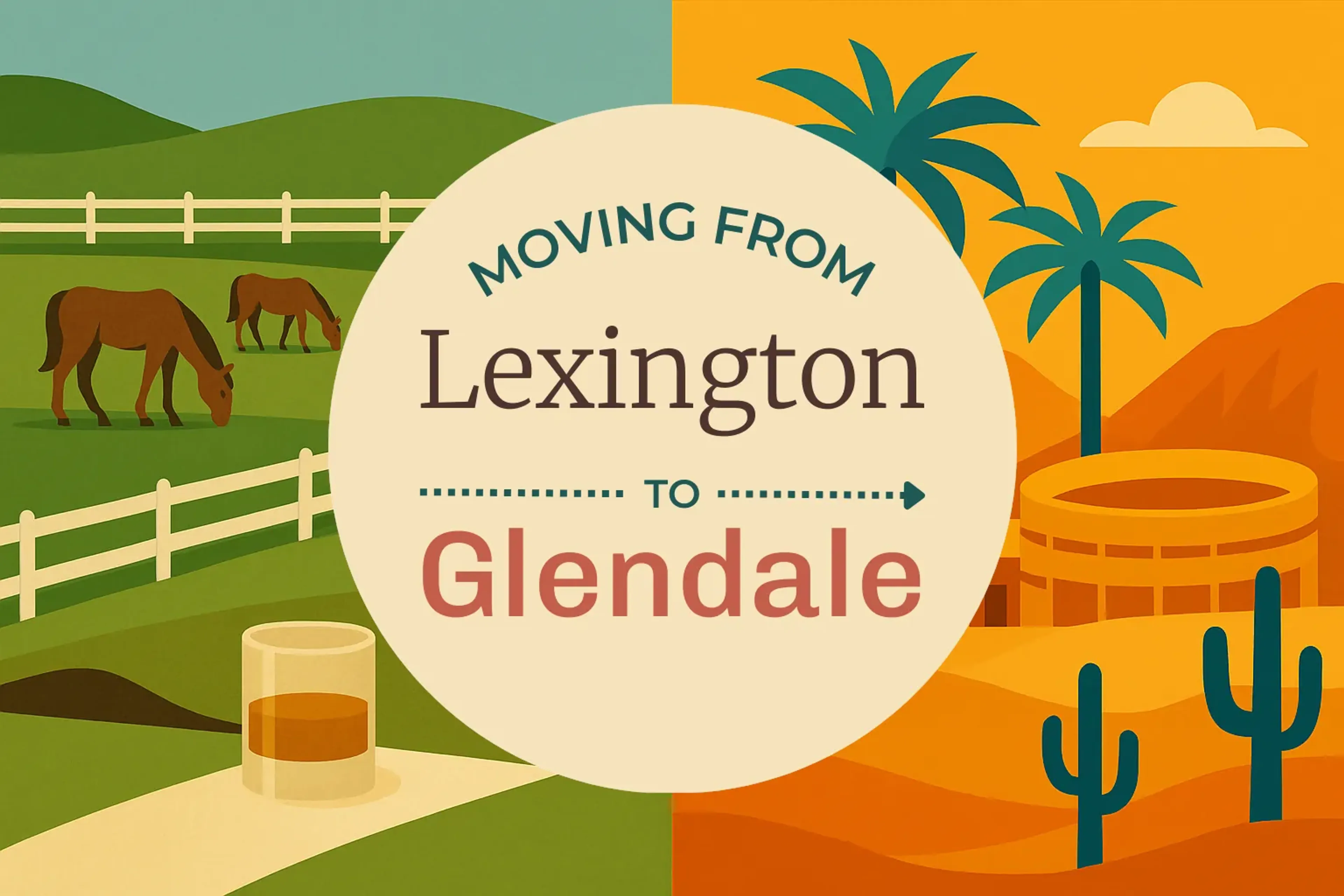 Side-by-side comparison of Lexington to Glendale moving companies