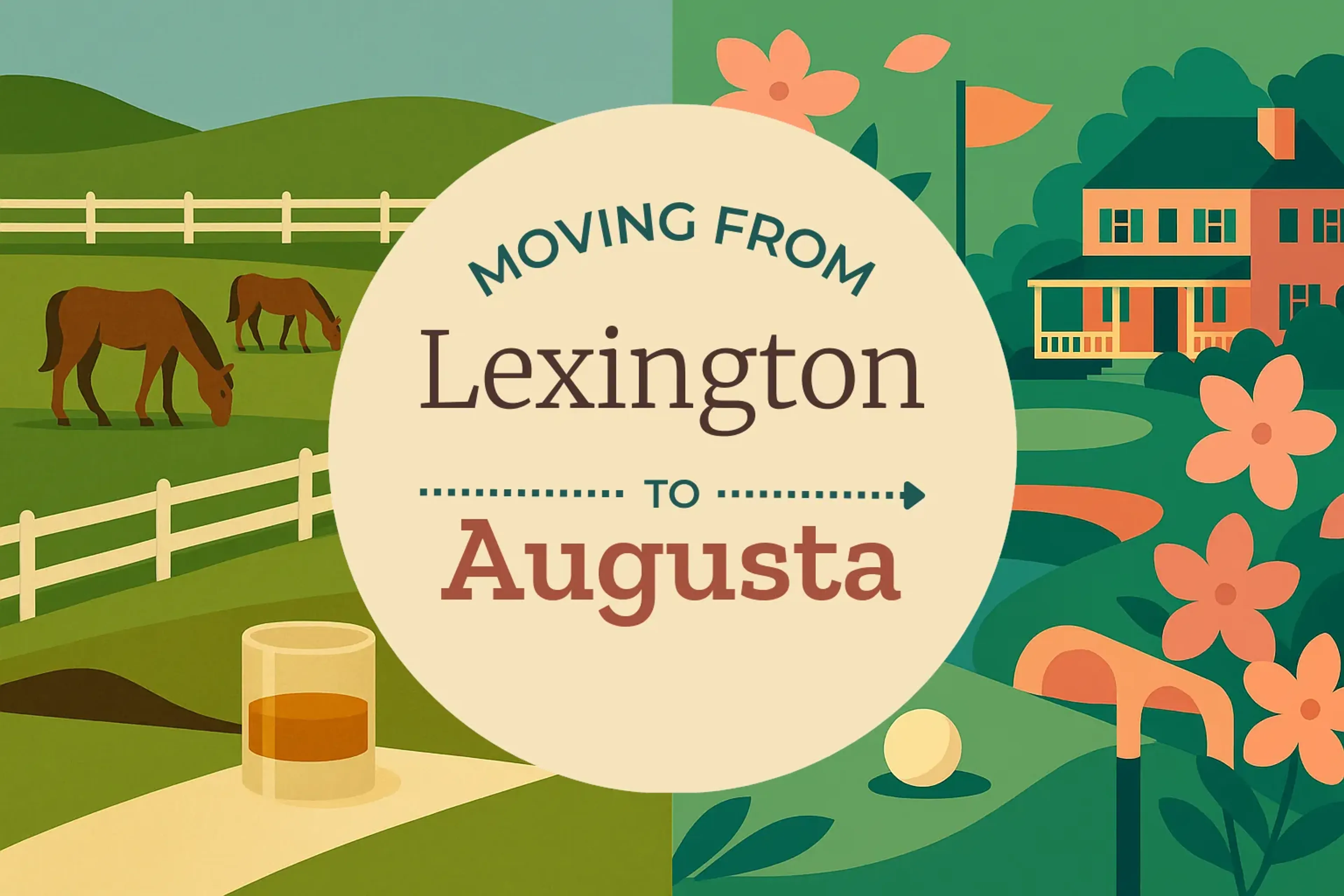 Side-by-side comparison of Lexington to Augusta moving companies