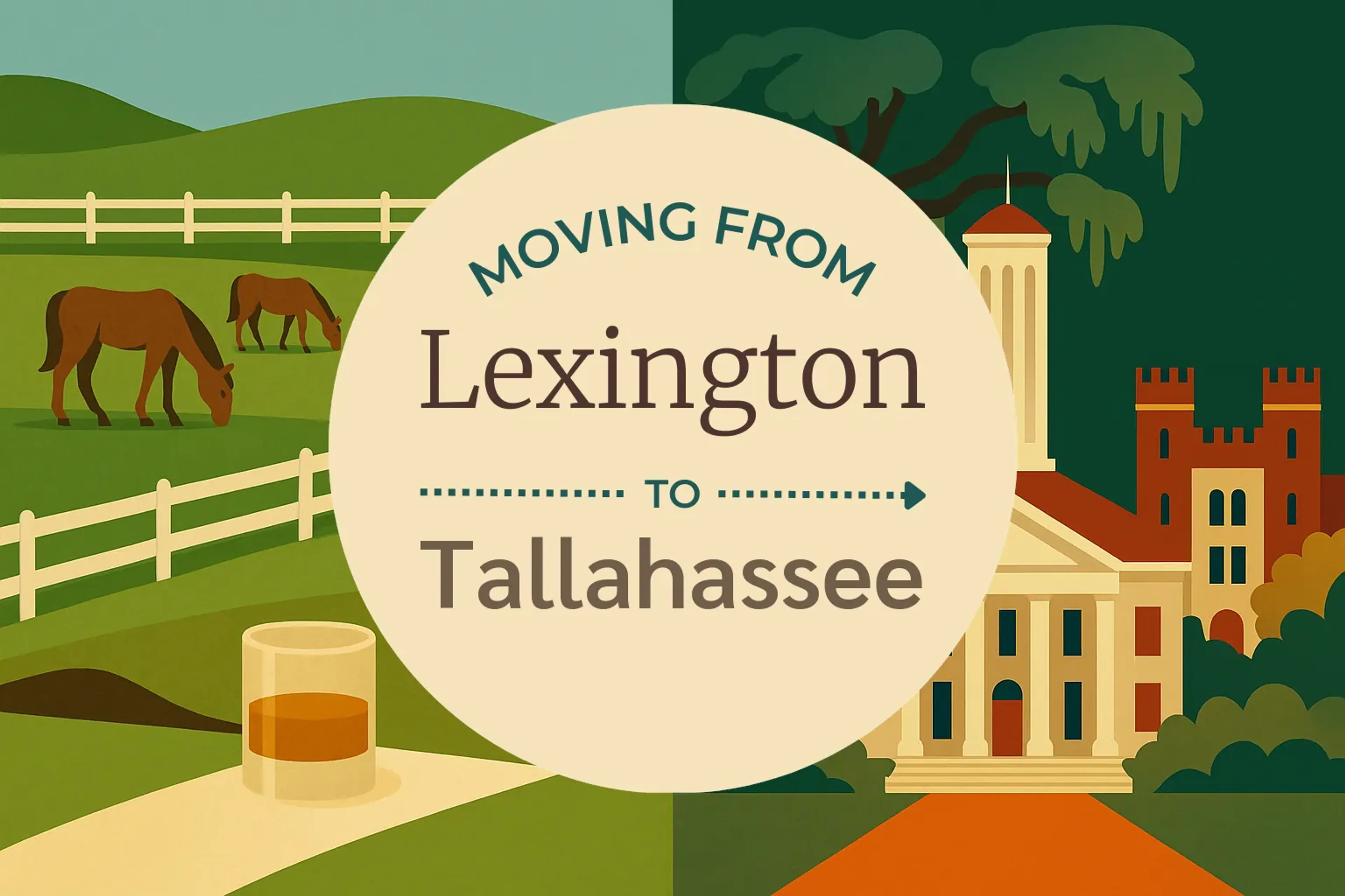 Side-by-side comparison of Lexington to Tallahassee moving companies