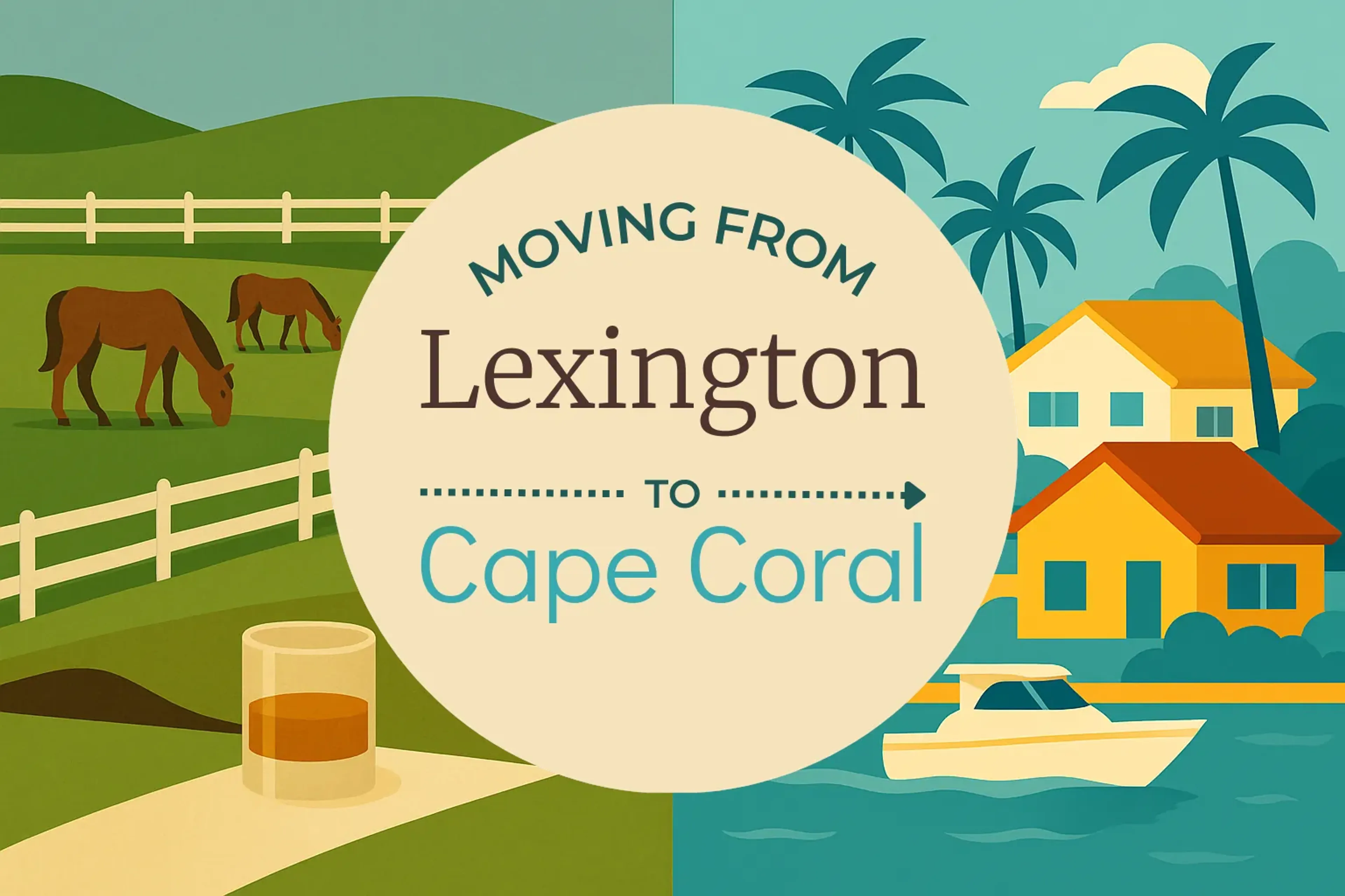 Side-by-side comparison of Lexington to Cape Coral moving companies