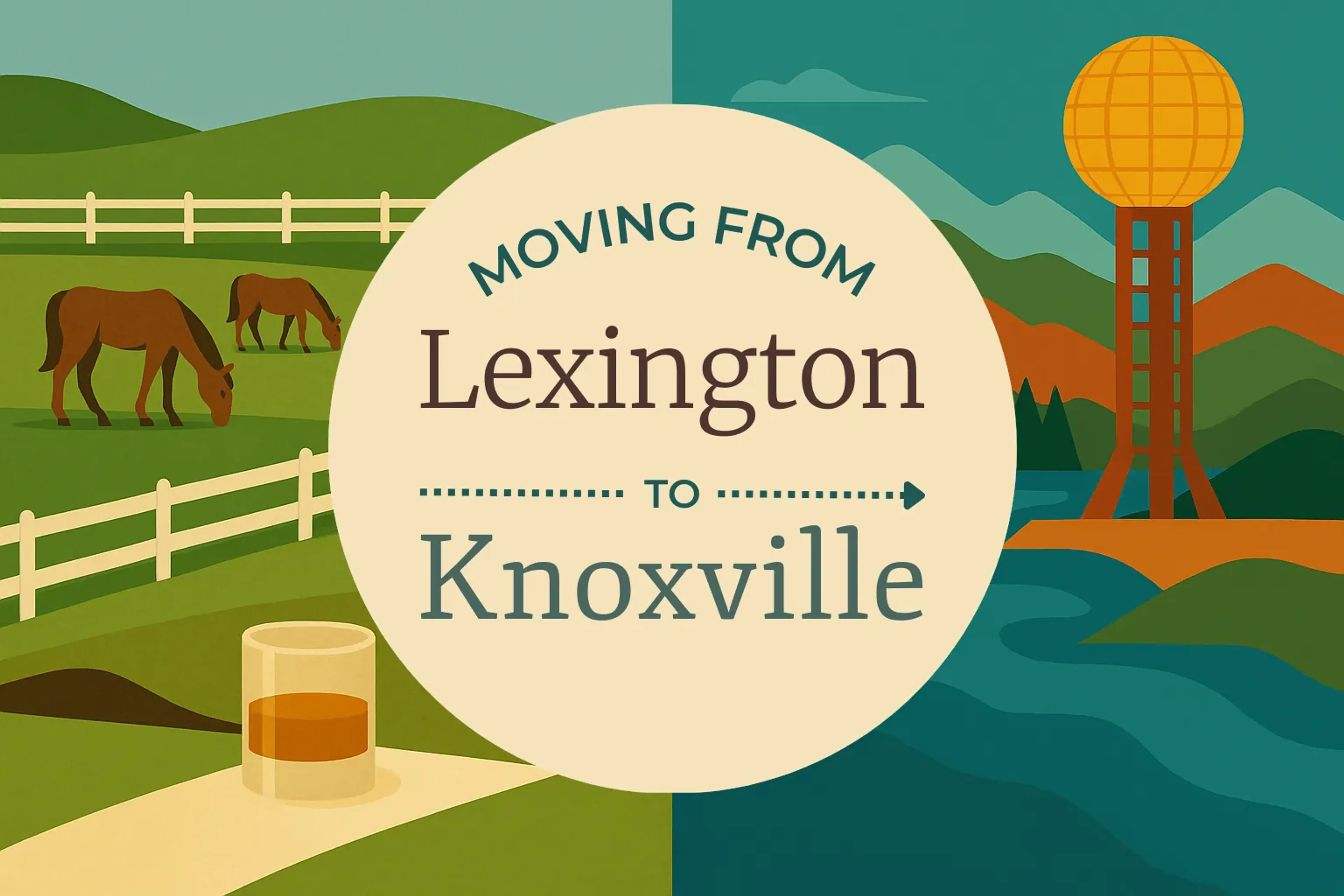 Side-by-side comparison of Lexington to Knoxville moving companies