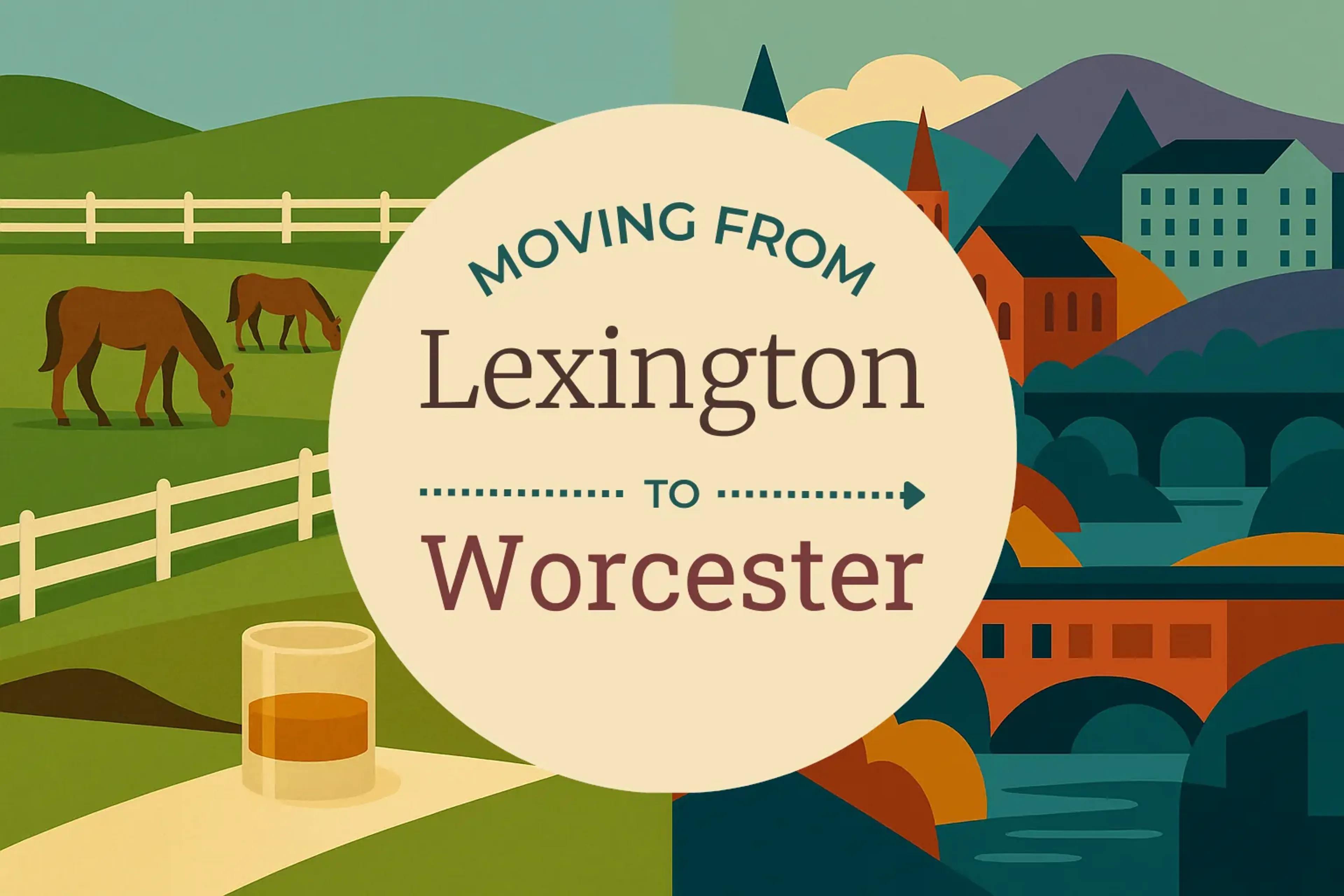 Side-by-side comparison of Lexington to Worcester moving companies