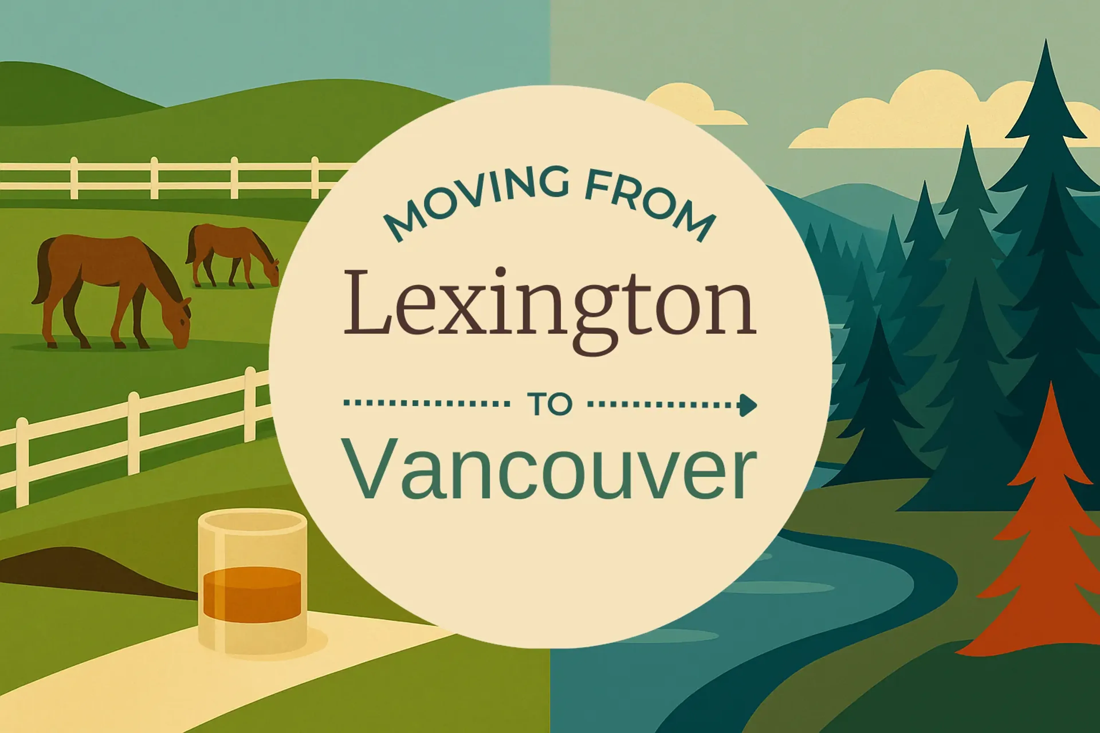 Side-by-side comparison of Lexington to Vancouver moving companies