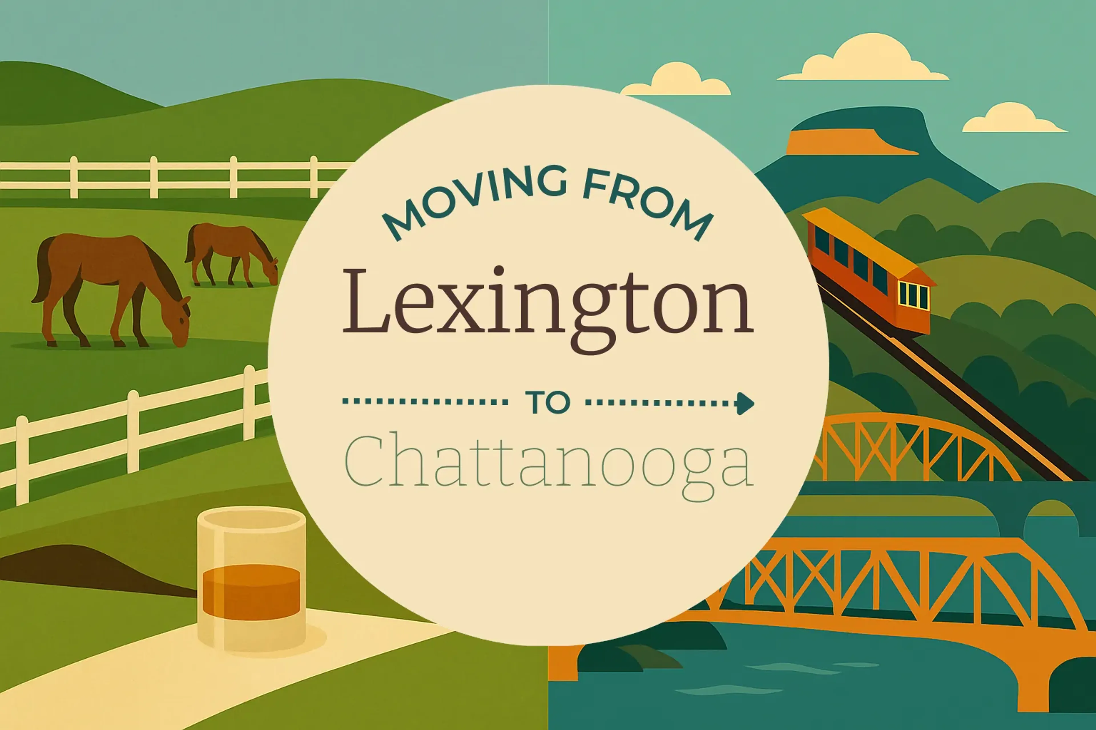 Side-by-side comparison of Lexington to Chattanooga moving companies