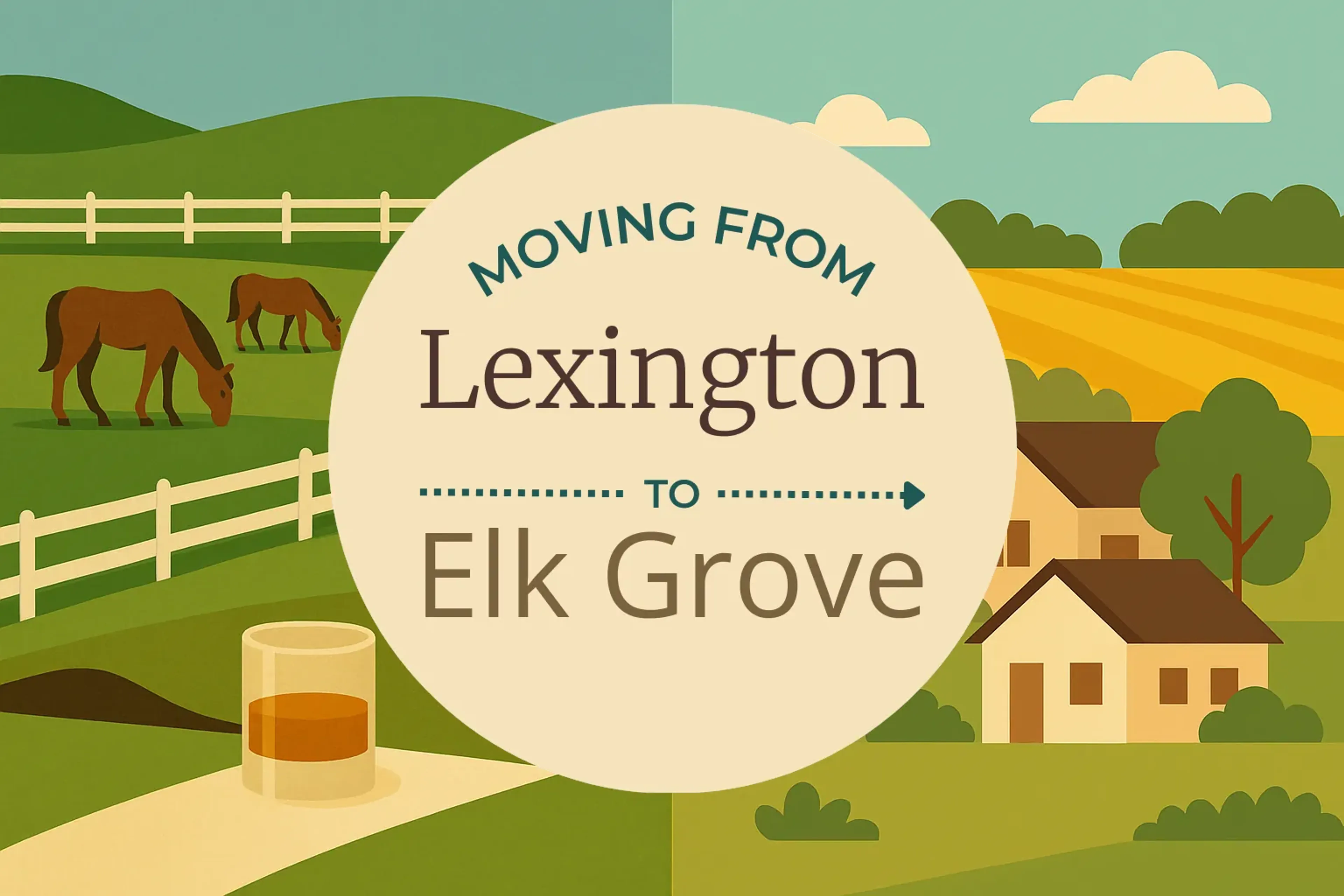 Side-by-side comparison of Lexington to Elk Grove moving companies