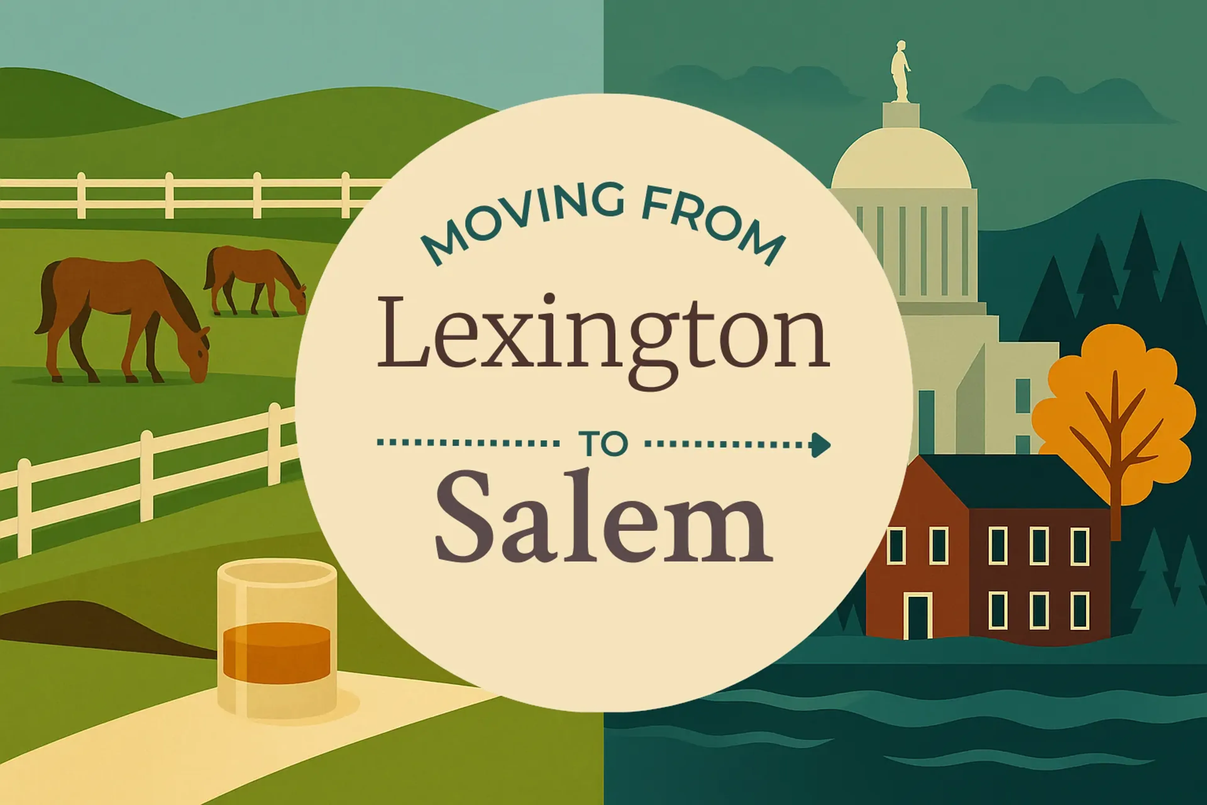 Side-by-side comparison of Lexington to Salem moving companies