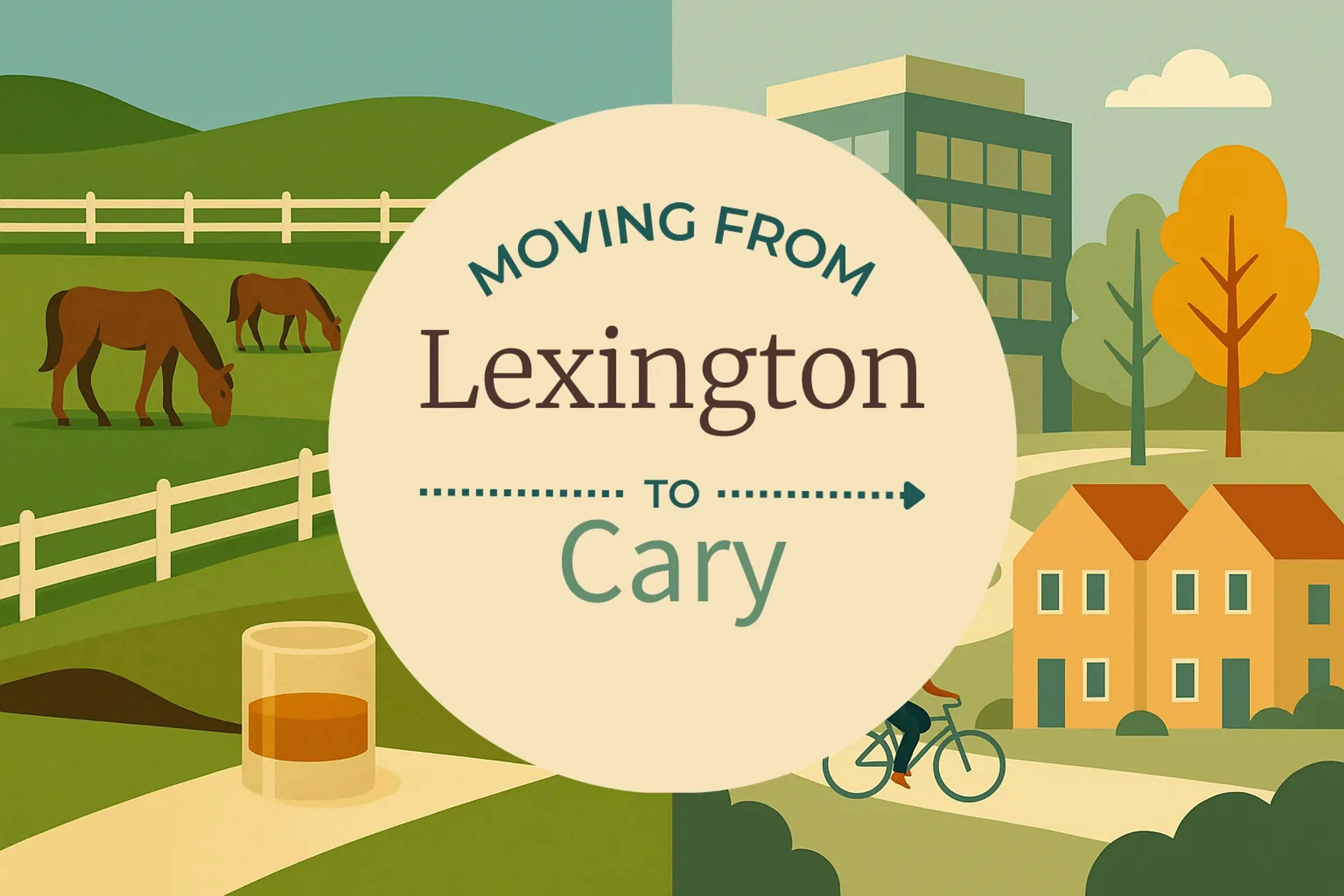 Side-by-side comparison of Lexington to Cary moving companies
