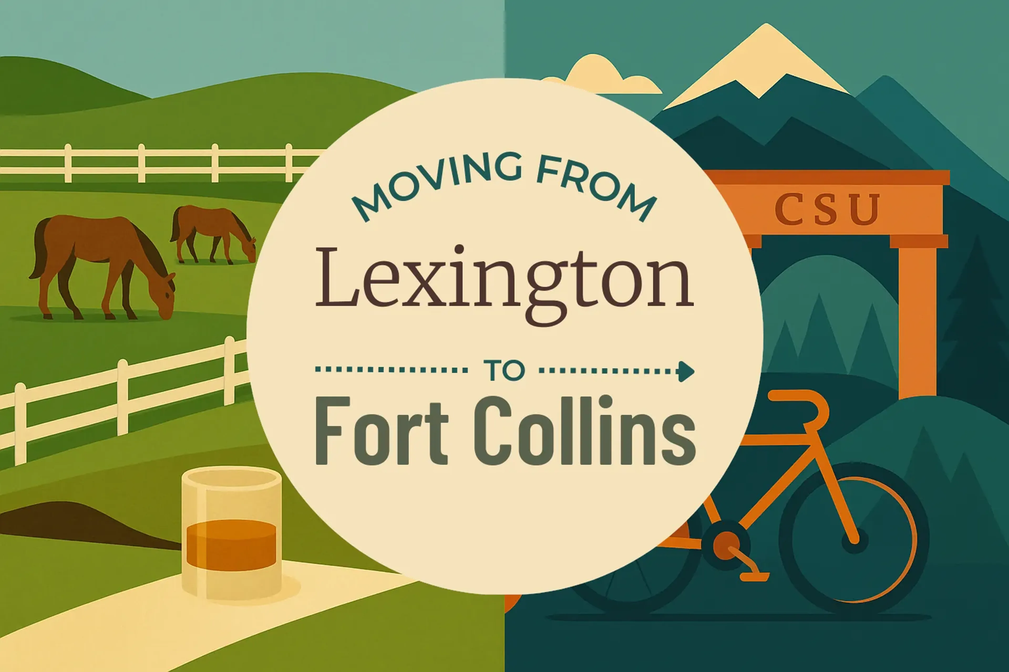 Side-by-side comparison of Lexington to Fort Collins moving companies