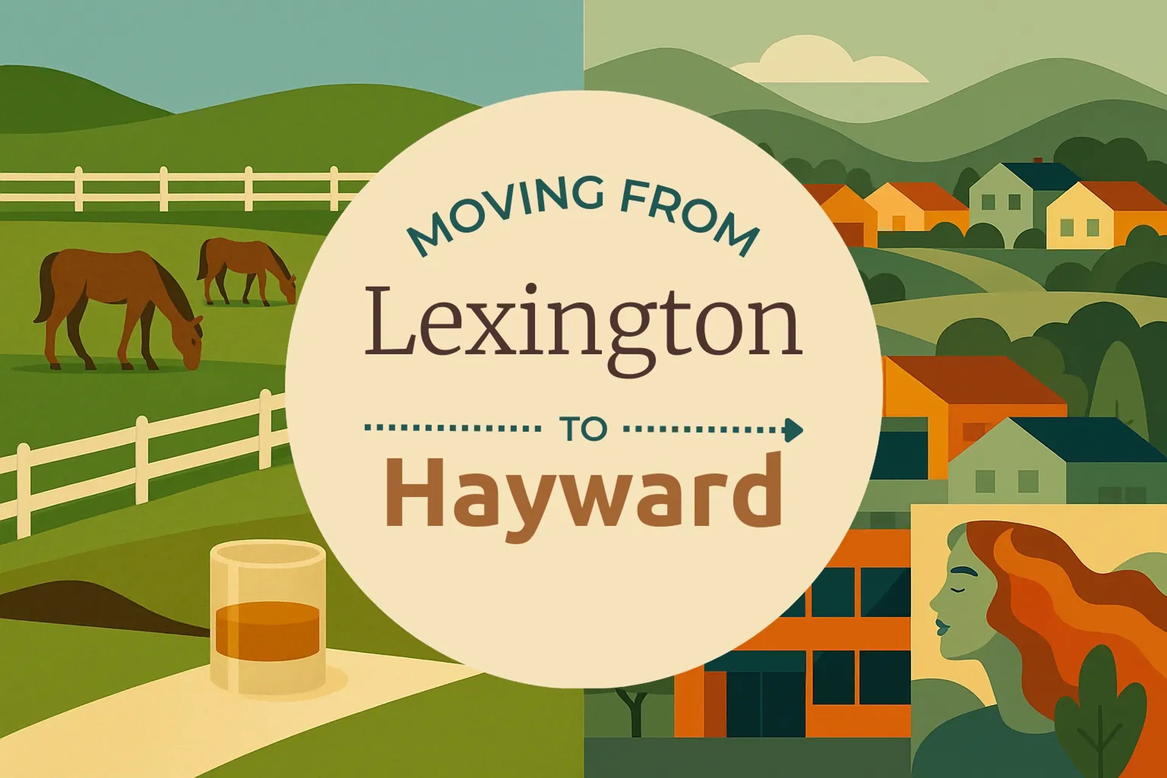 Side-by-side comparison of Lexington to Hayward moving companies