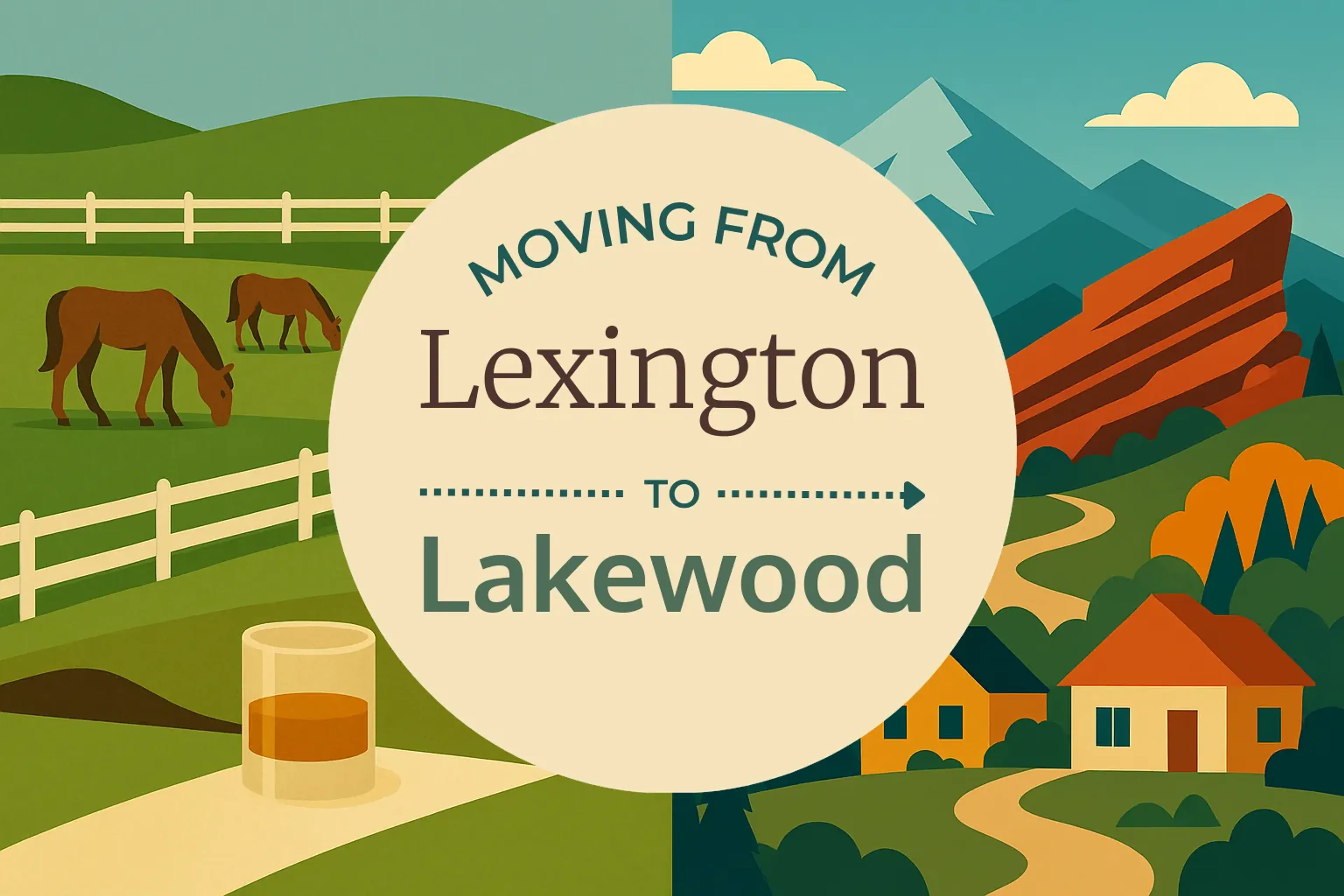 Side-by-side comparison of Lexington to Lakewood moving companies