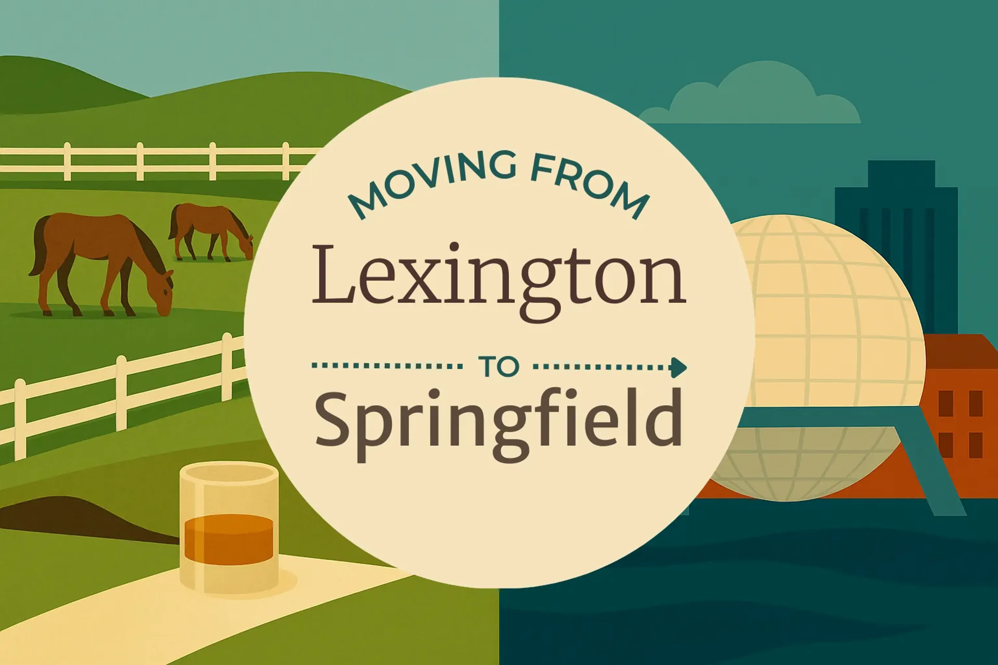 Side-by-side comparison of Lexington to Springfield moving companies