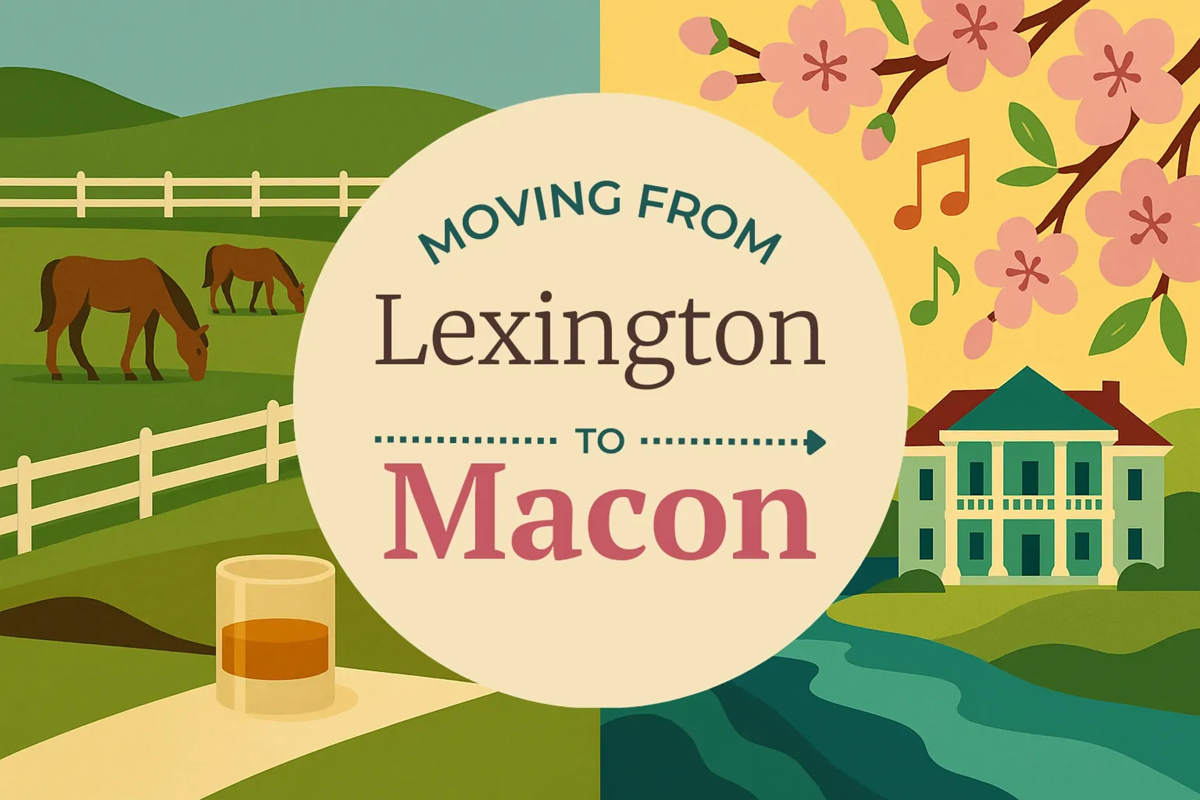 Side-by-side comparison of Lexington to Macon moving companies