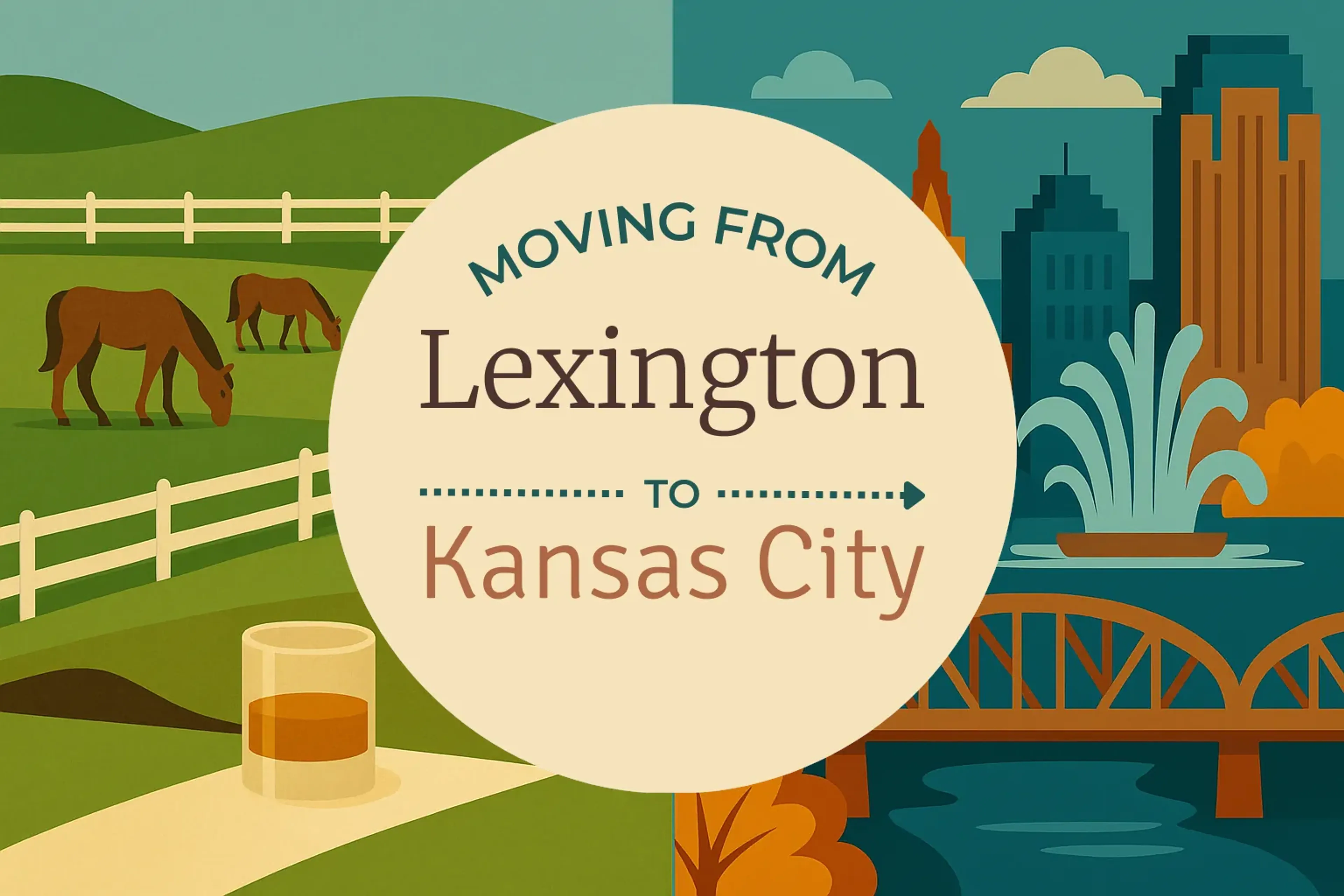 Side-by-side comparison of Lexington to Kansas City moving companies