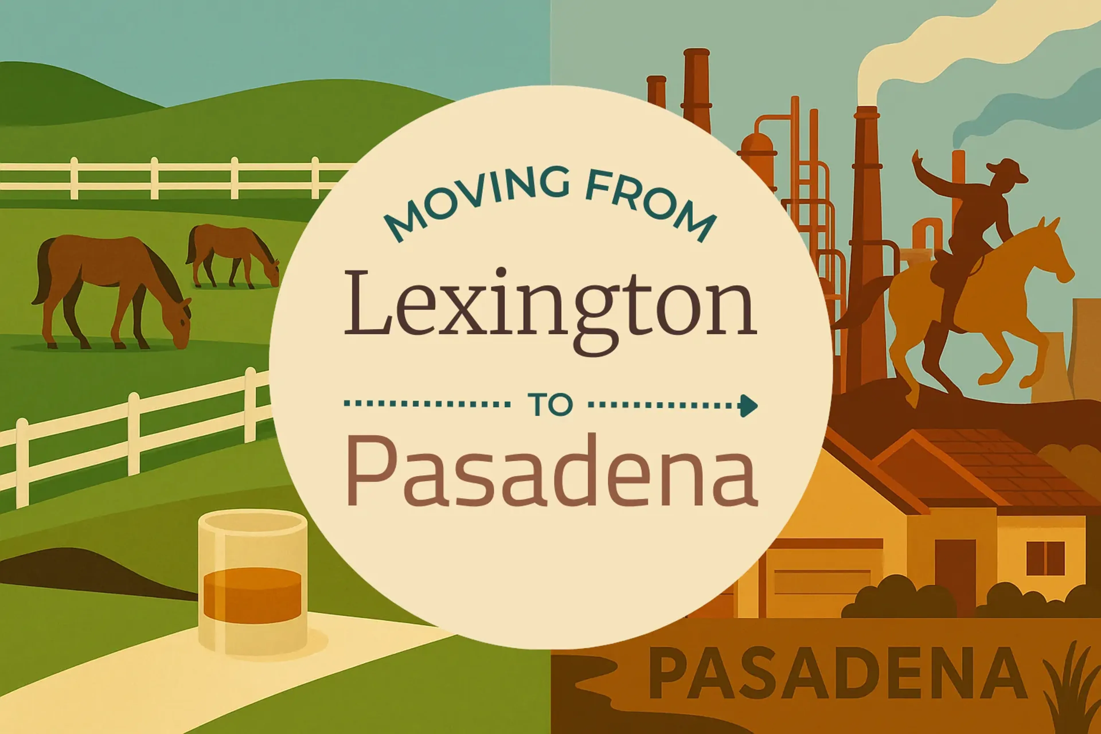 Side-by-side comparison of Lexington to Pasadena moving companies