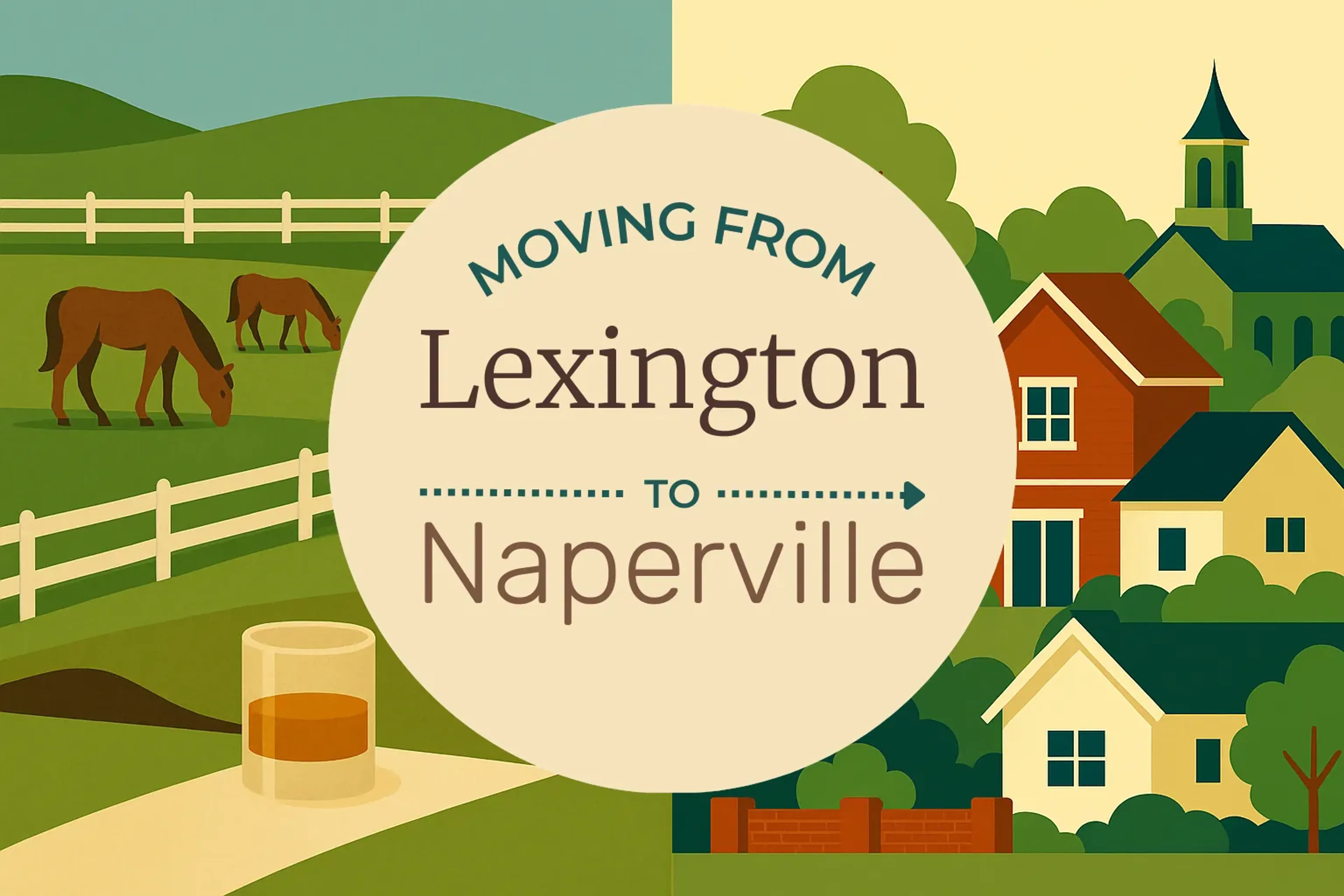 Side-by-side comparison of Lexington to Naperville moving companies