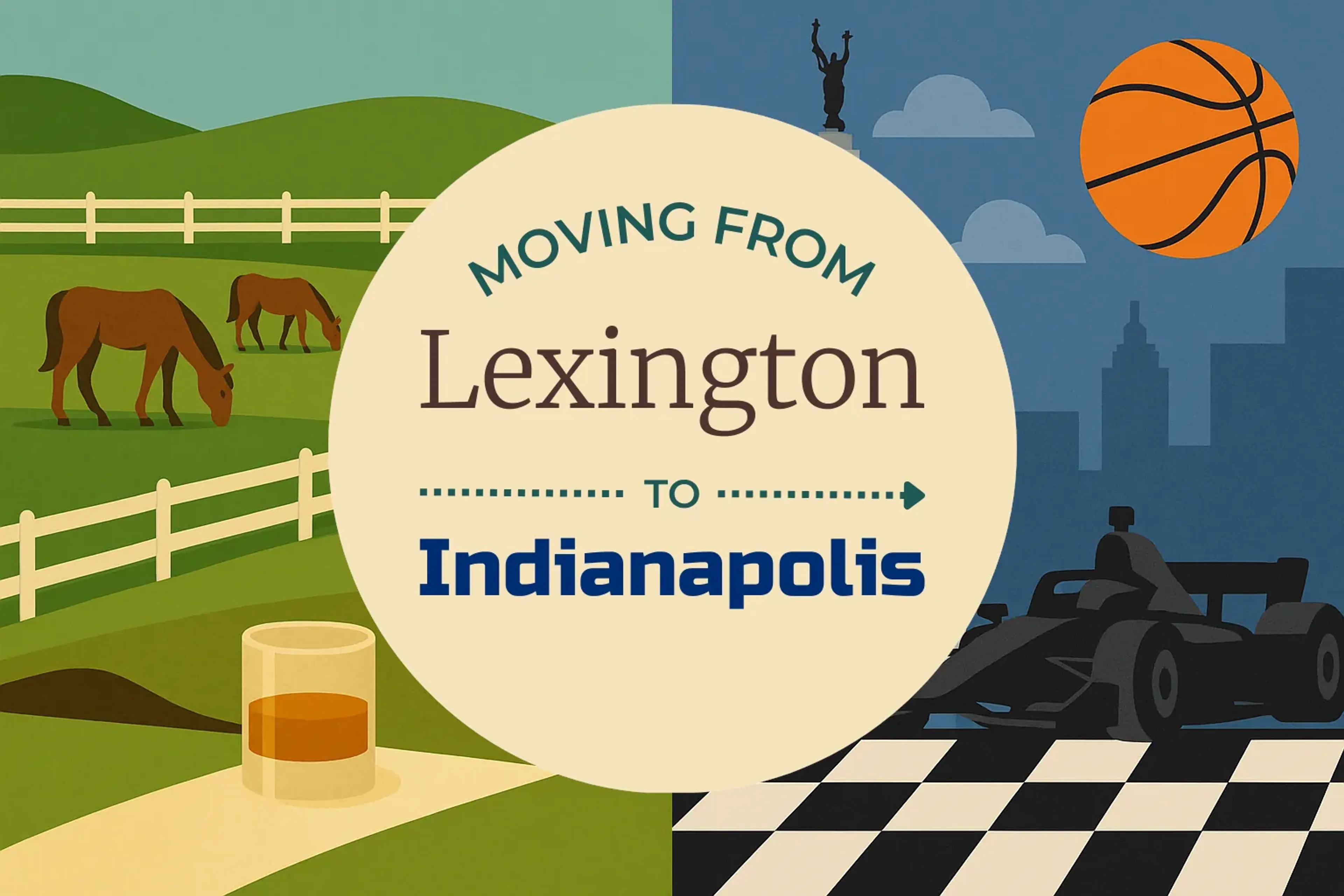 Side-by-side comparison of Lexington to Indianapolis moving companies