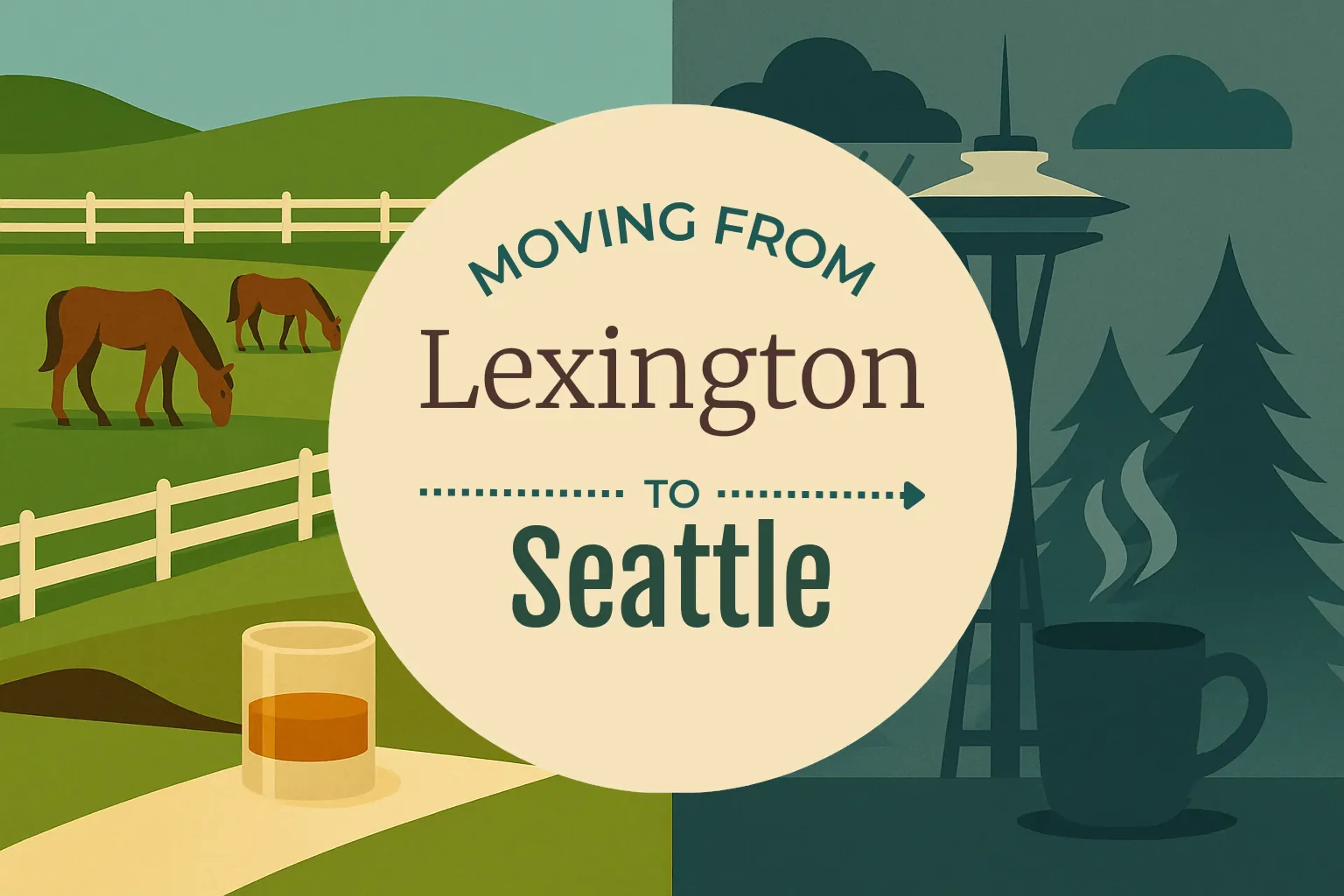 Side-by-side comparison of Lexington to Seattle moving companies