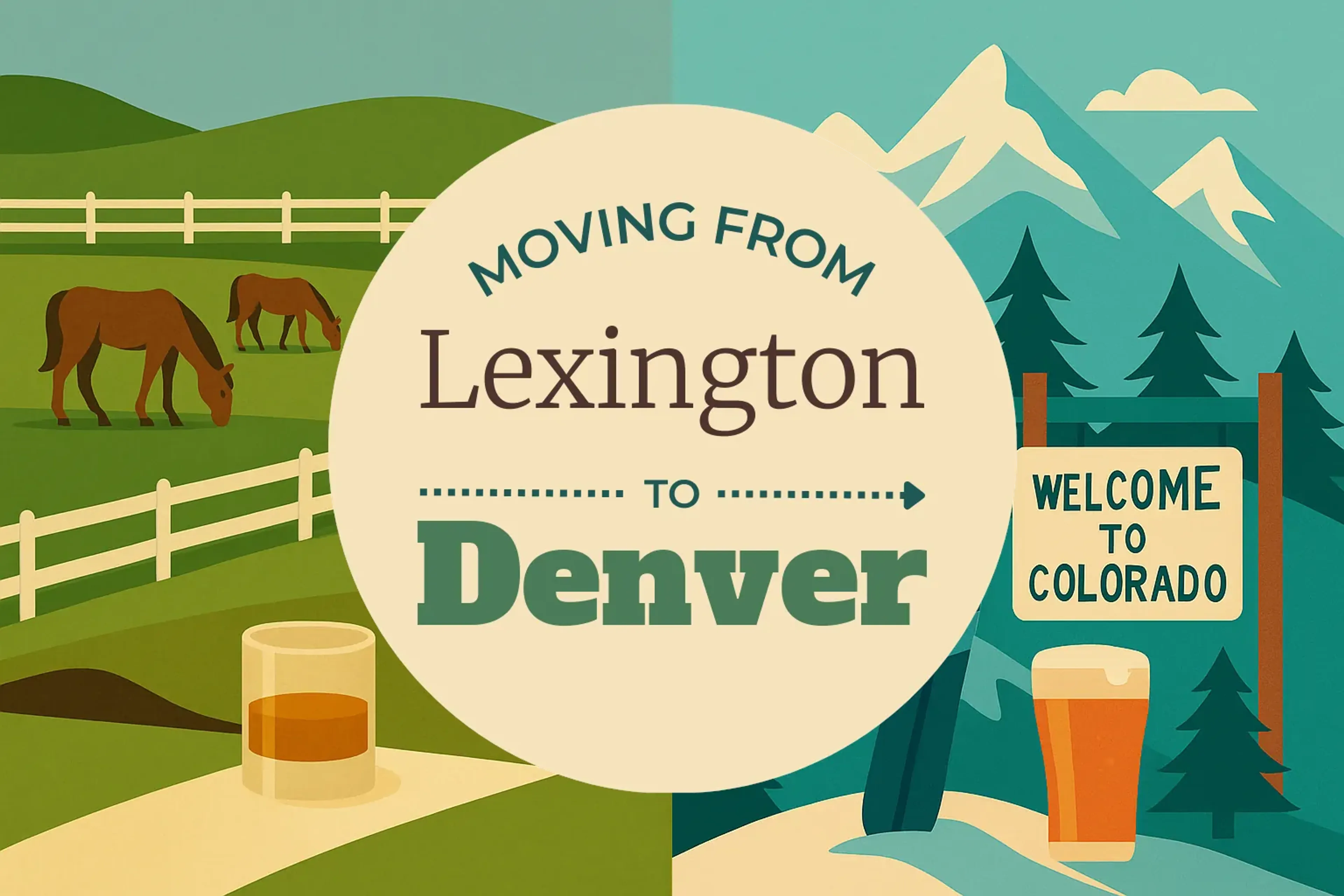 Side-by-side comparison of Lexington to Denver moving companies