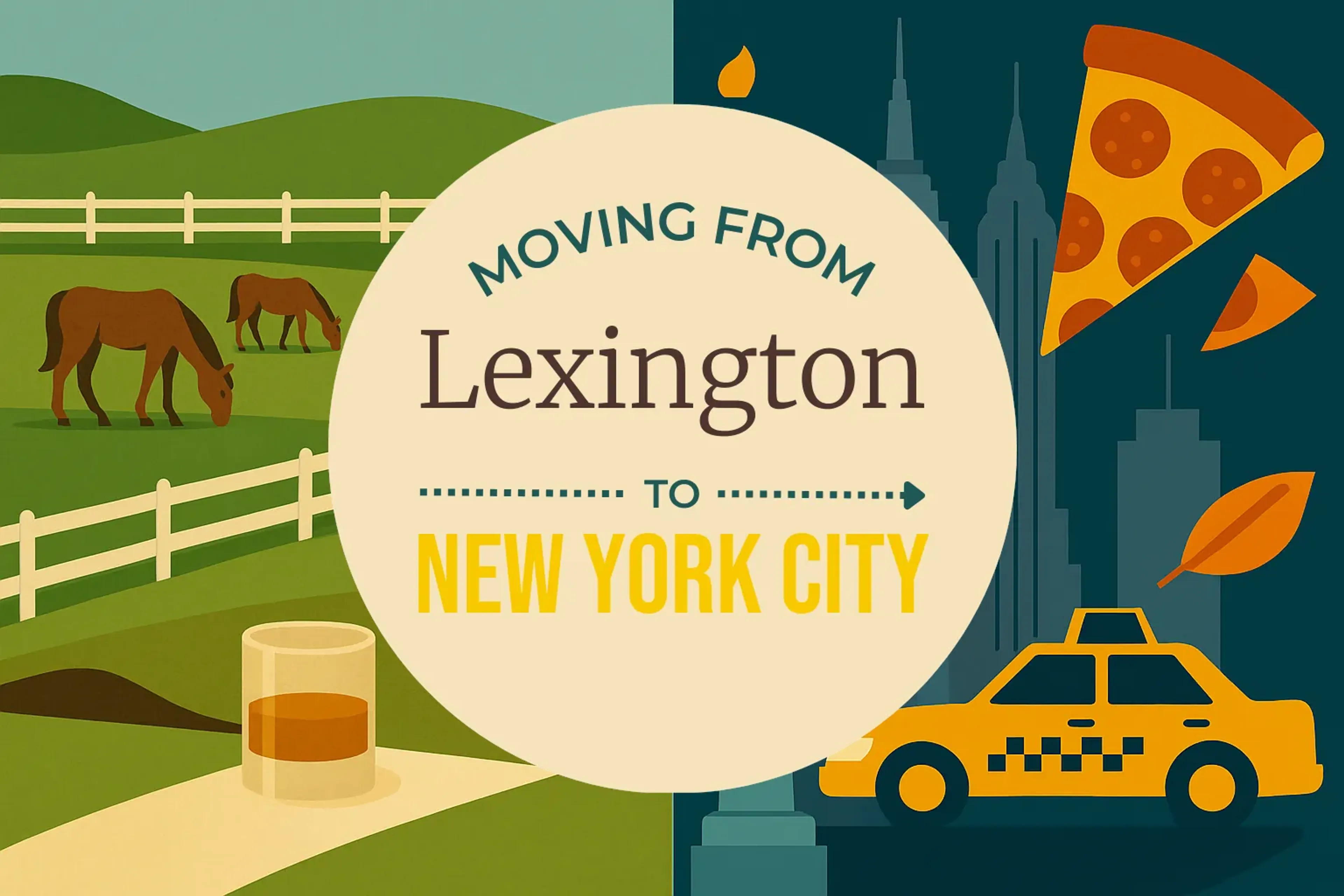 Side-by-side comparison of Lexington to New York City moving companies