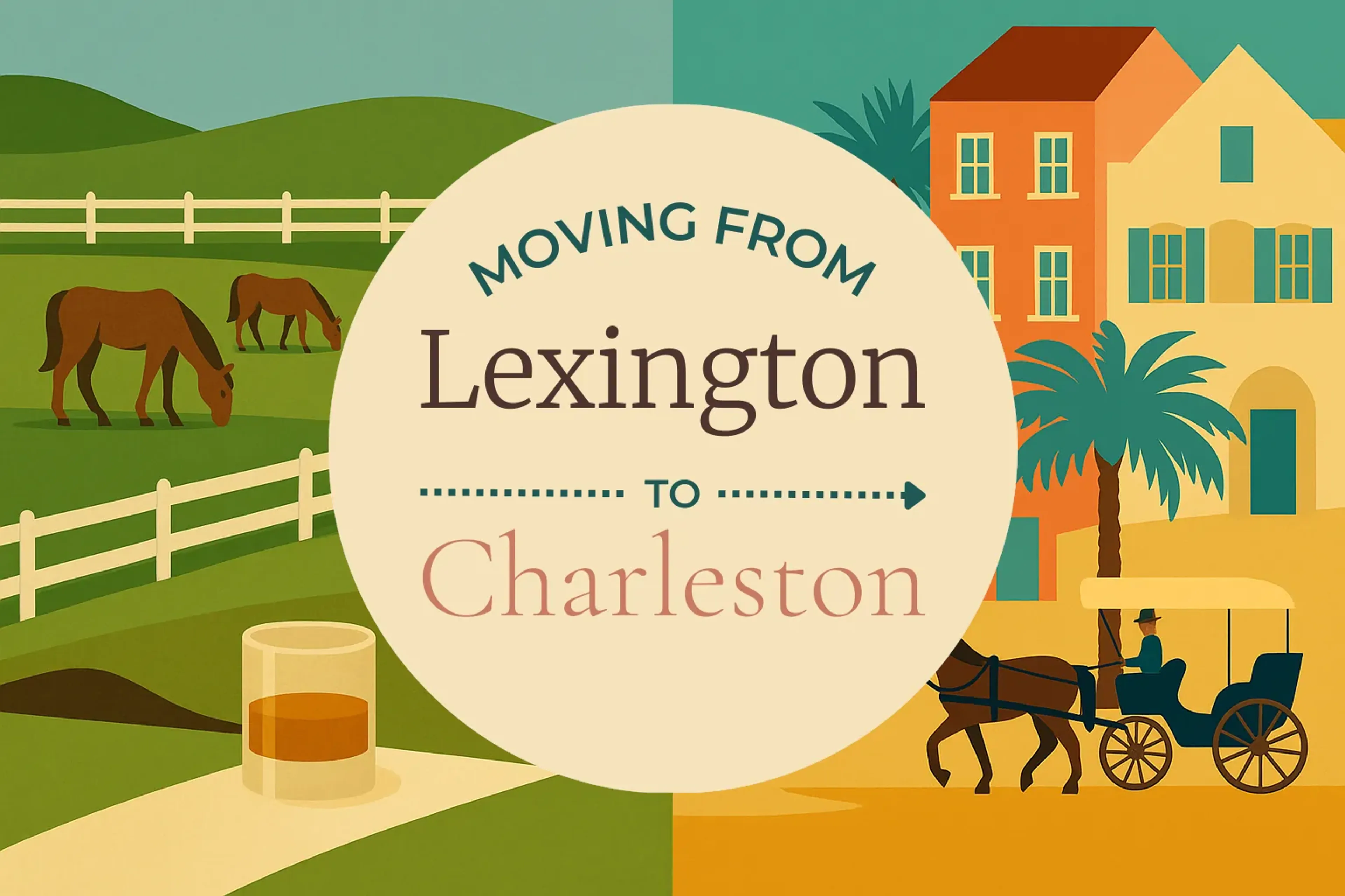 Side-by-side comparison of Lexington to Charleston moving companies