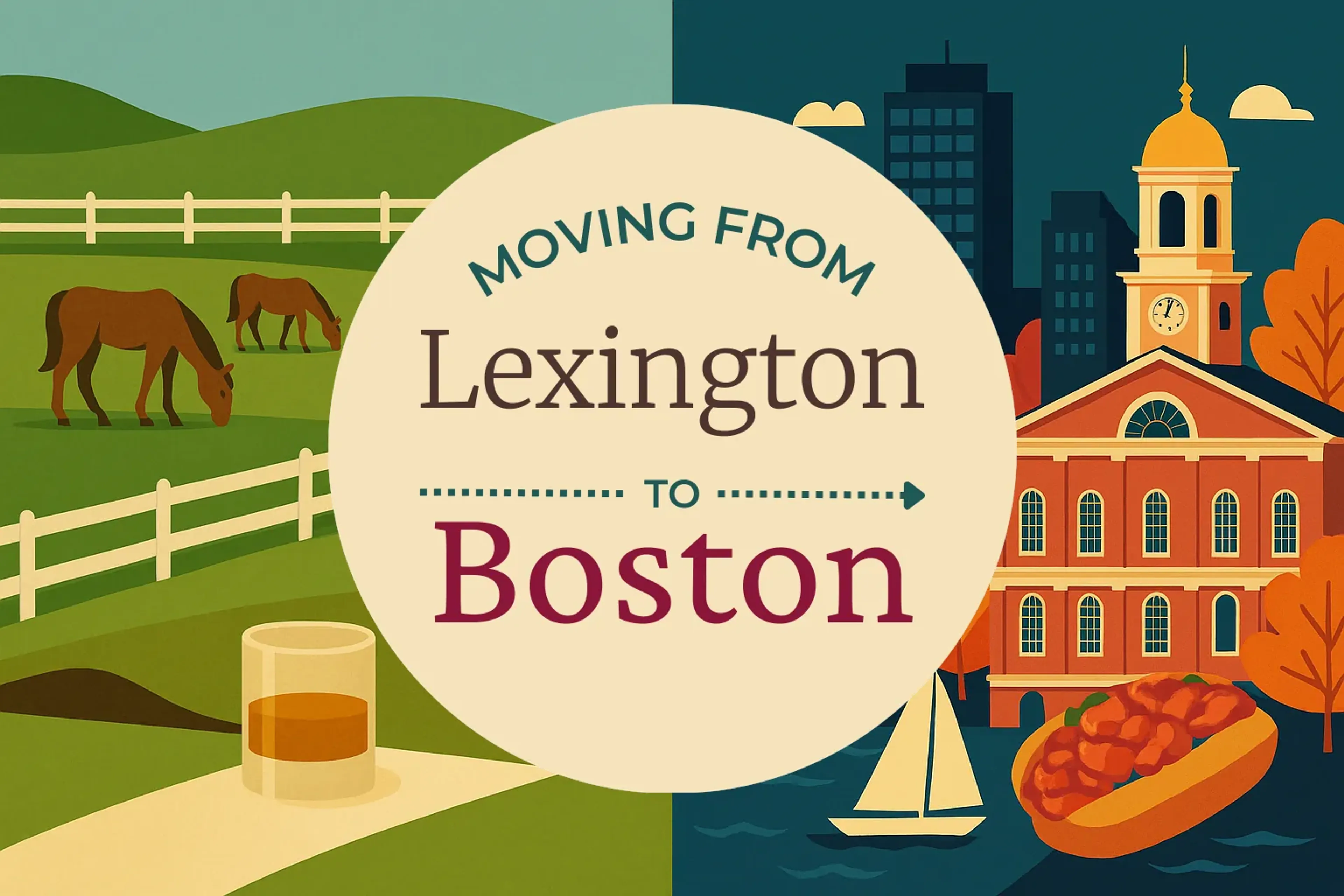 Side-by-side comparison of Lexington to Boston moving companies