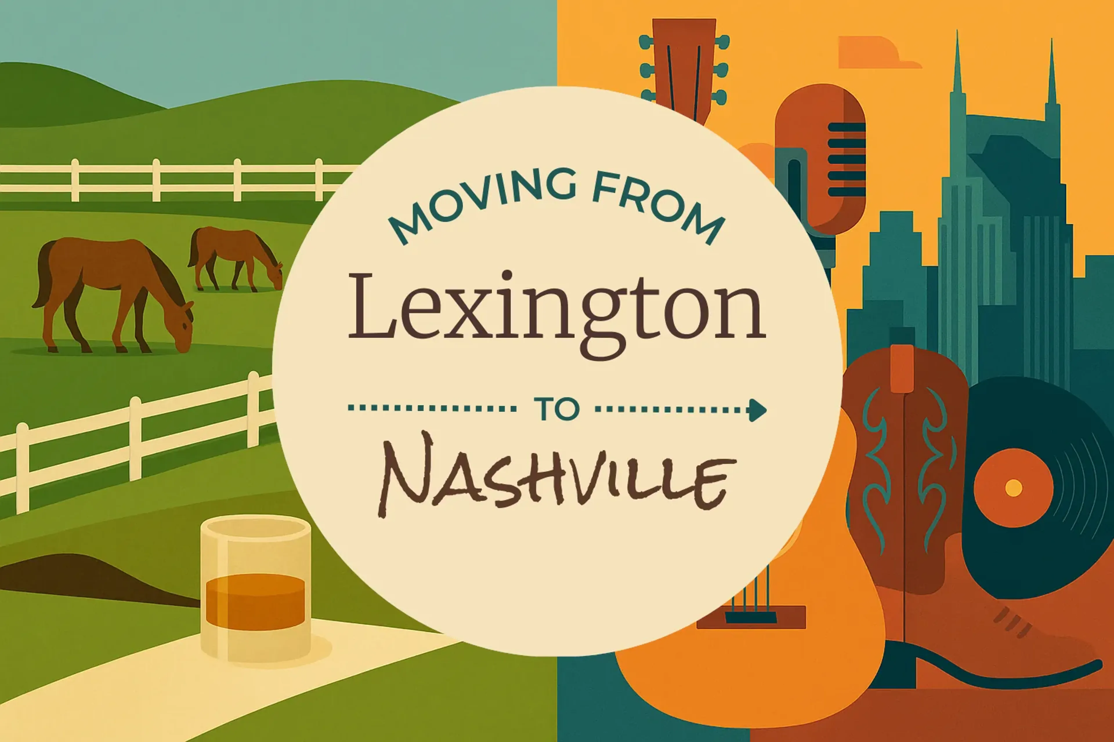 Side-by-side comparison of Lexington to Nashville moving companies