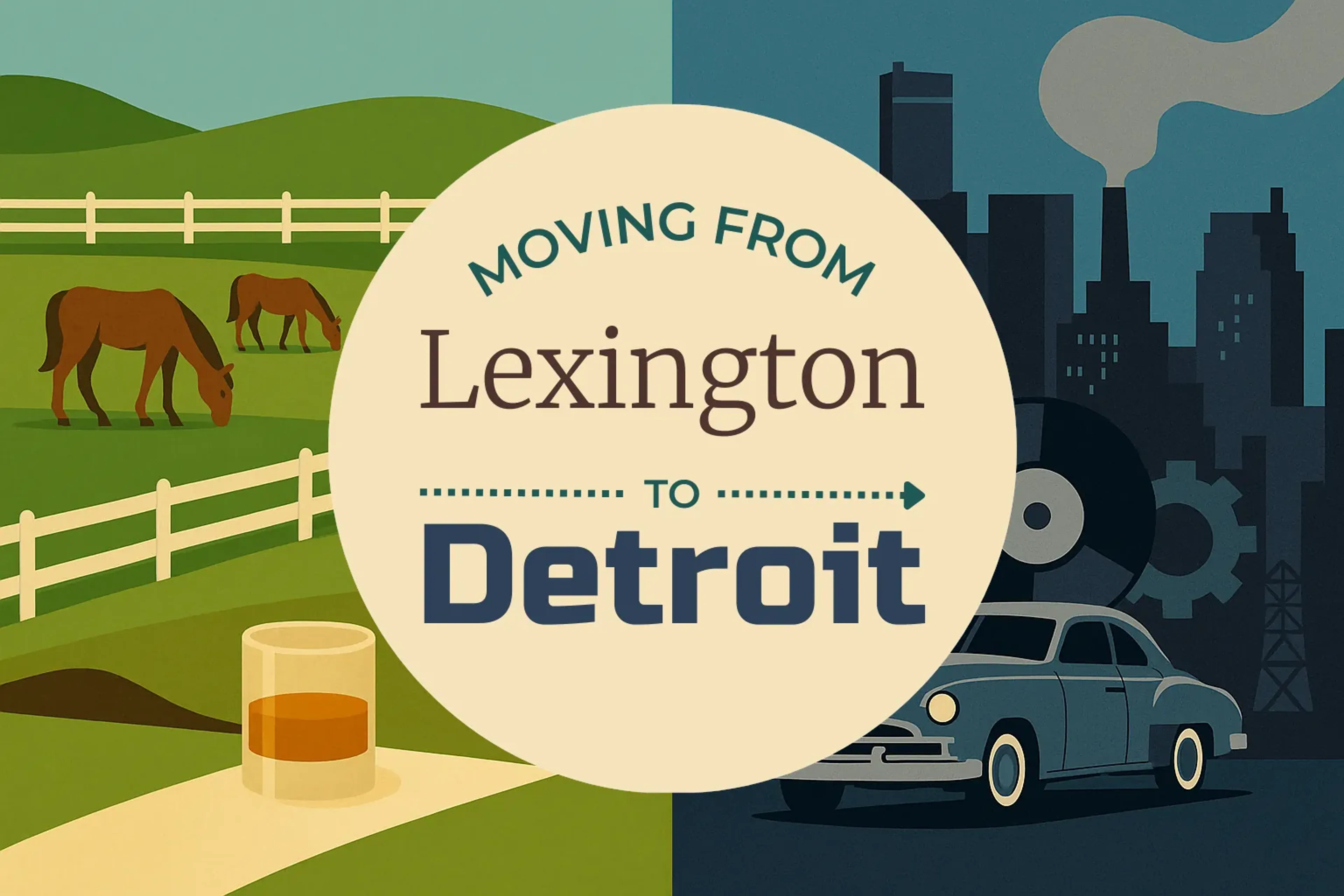 Side-by-side comparison of Lexington to Detroit moving companies