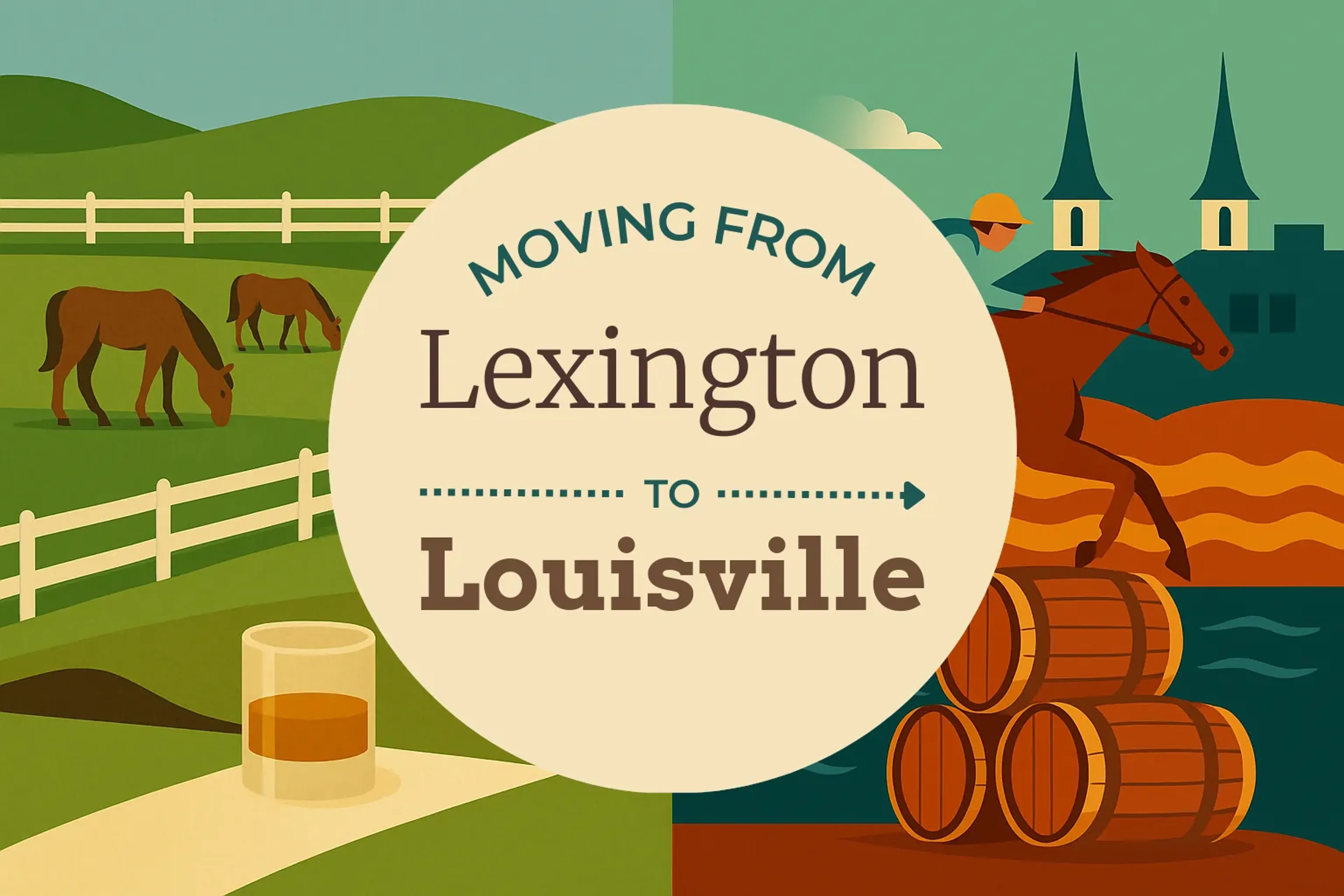 Side-by-side comparison of Lexington to Louisville moving companies
