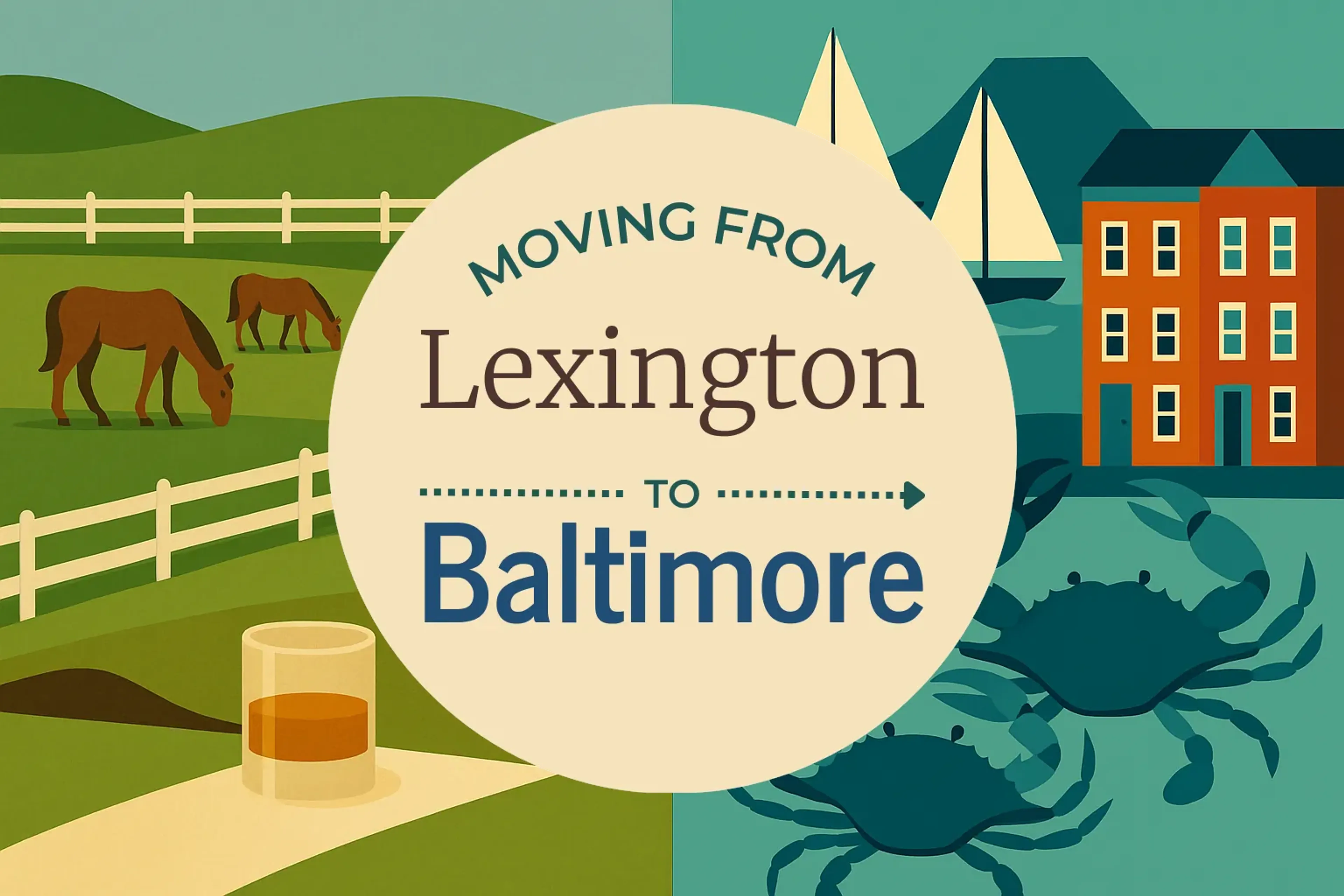 Side-by-side comparison of Lexington to Baltimore moving companies