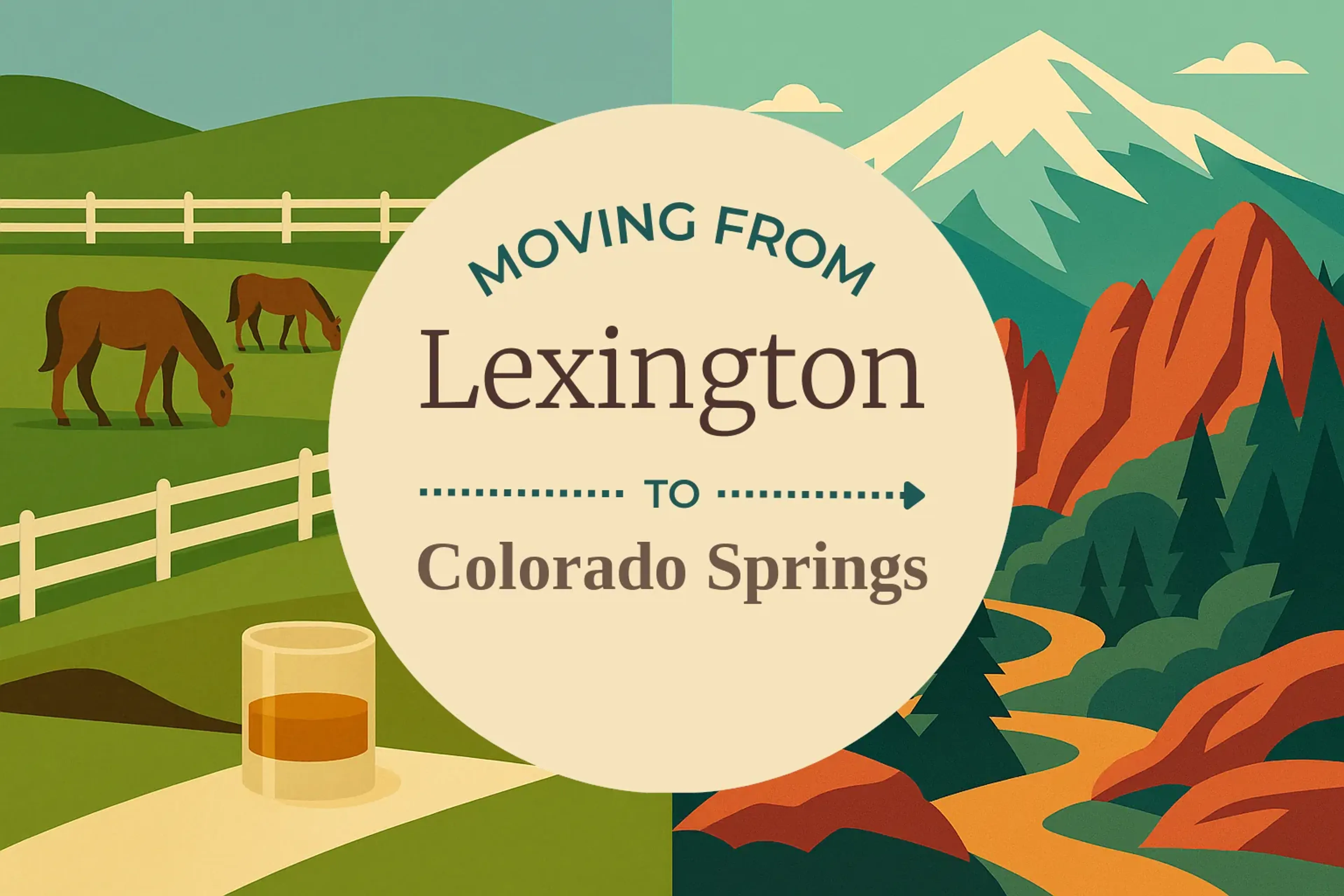 Side-by-side comparison of Lexington to Colorado Springs moving companies