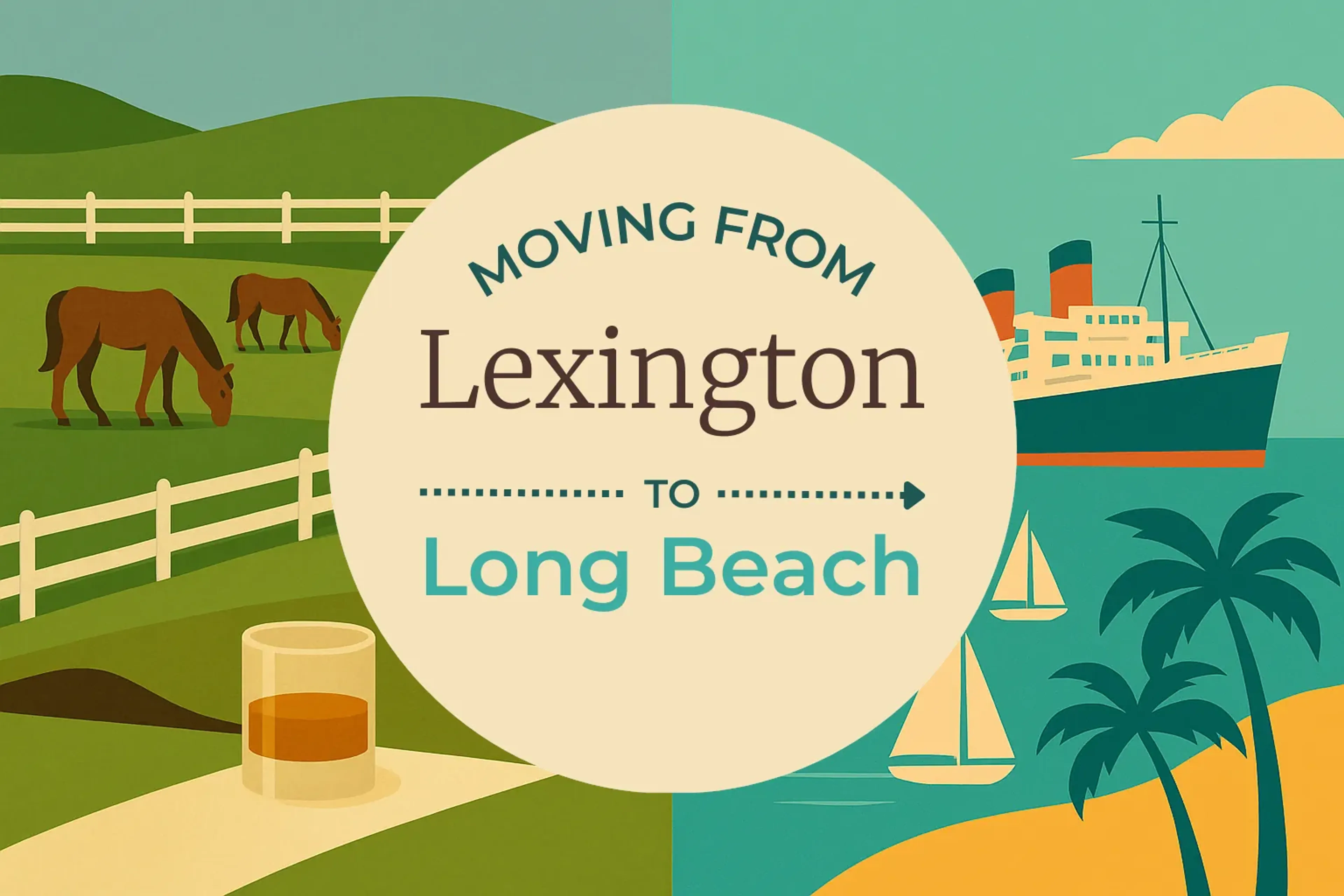 Side-by-side comparison of Lexington to Long Beach moving companies