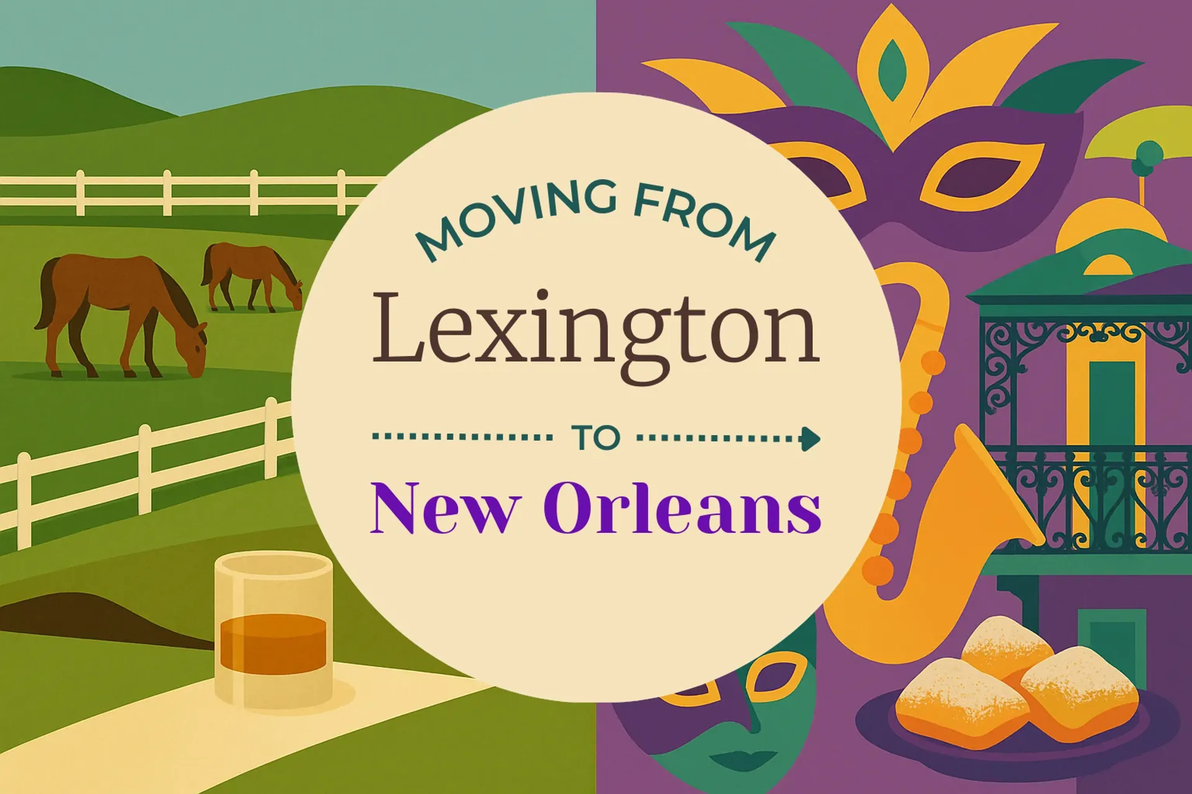 Side-by-side comparison of Lexington to New Orleans moving companies