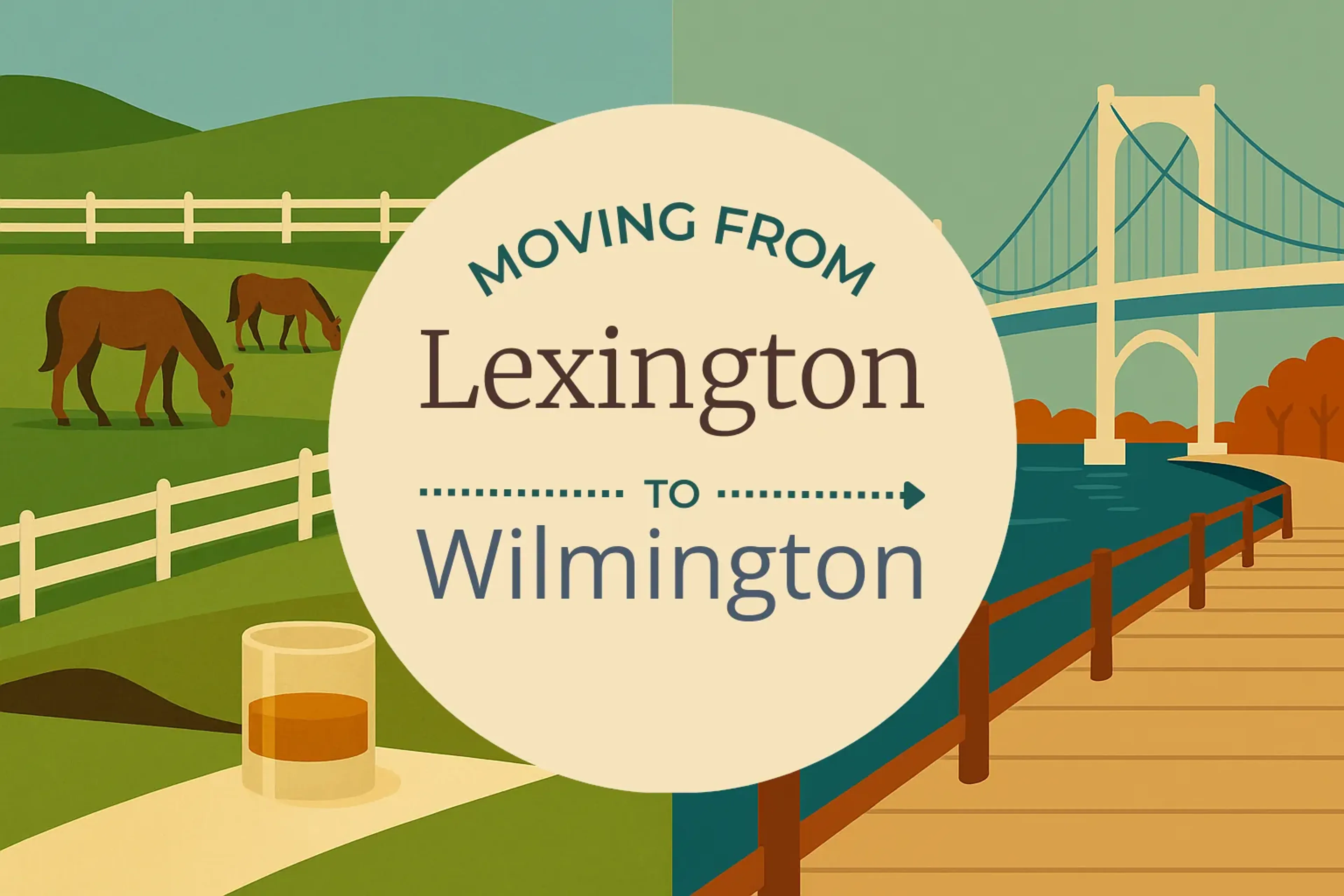 Side-by-side comparison of Lexington to Wilmington moving companies