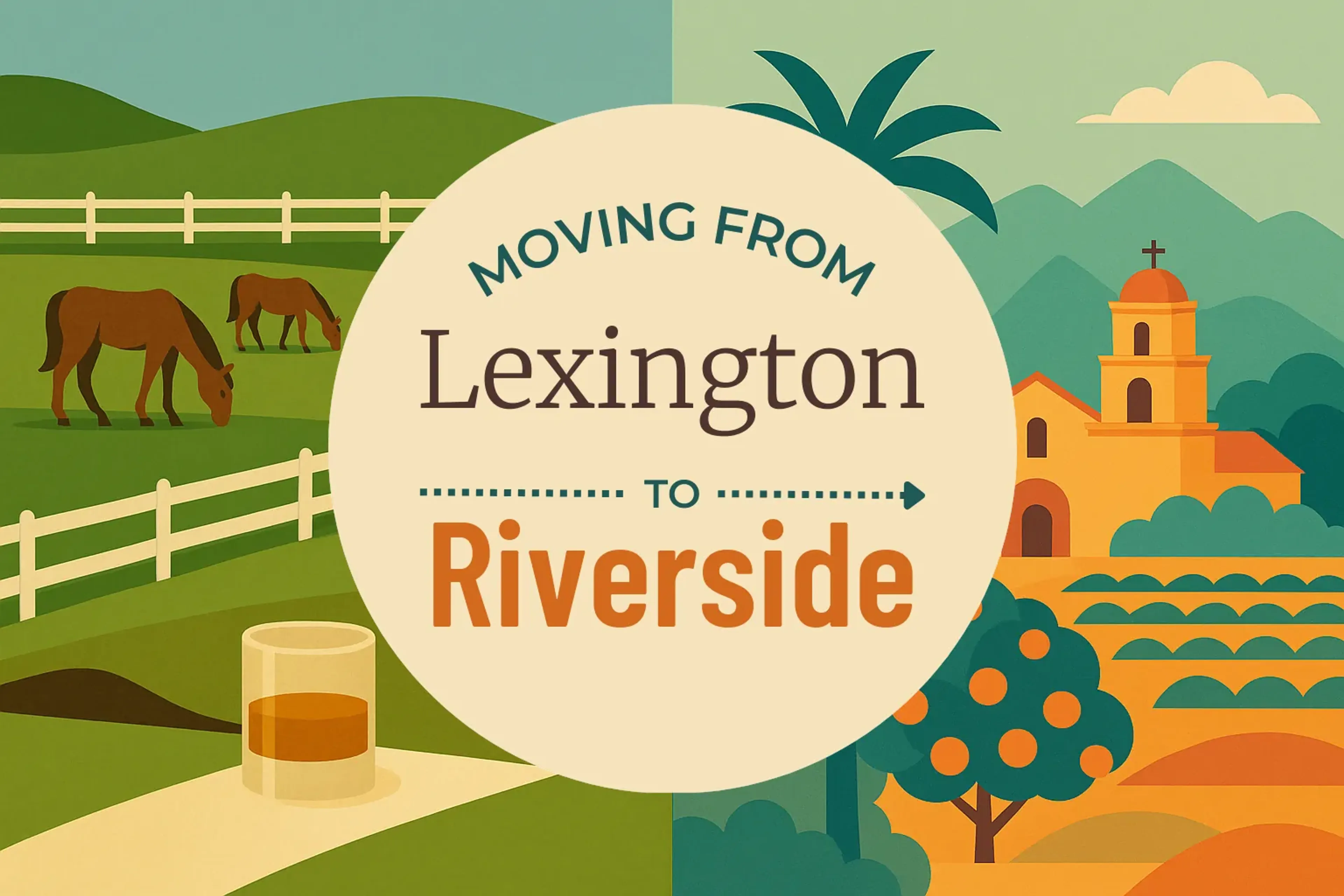 Side-by-side comparison of Lexington to Riverside moving companies