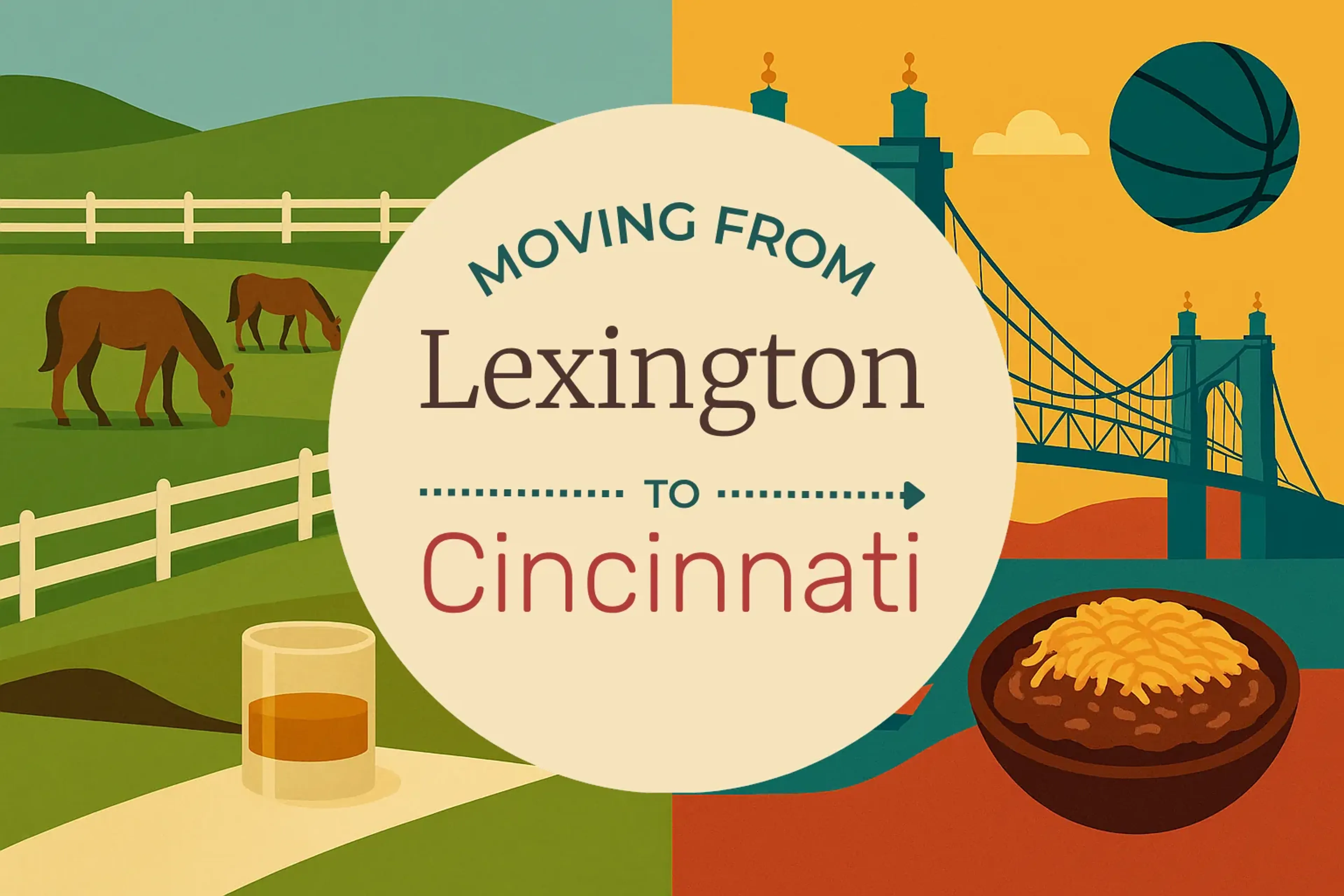 Side-by-side comparison of Lexington to Cincinnati moving companies