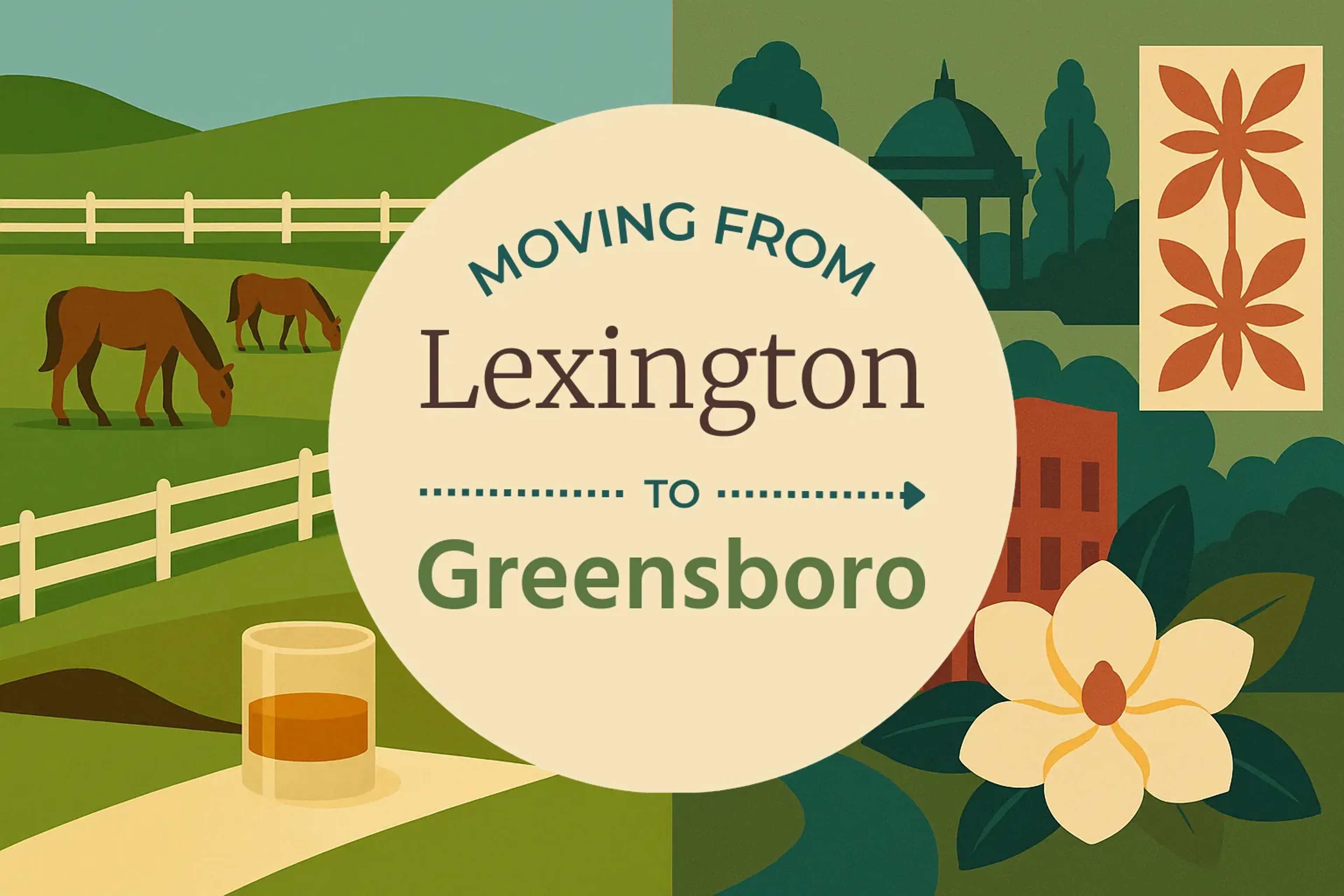 Side-by-side comparison of Lexington to Greensboro moving companies