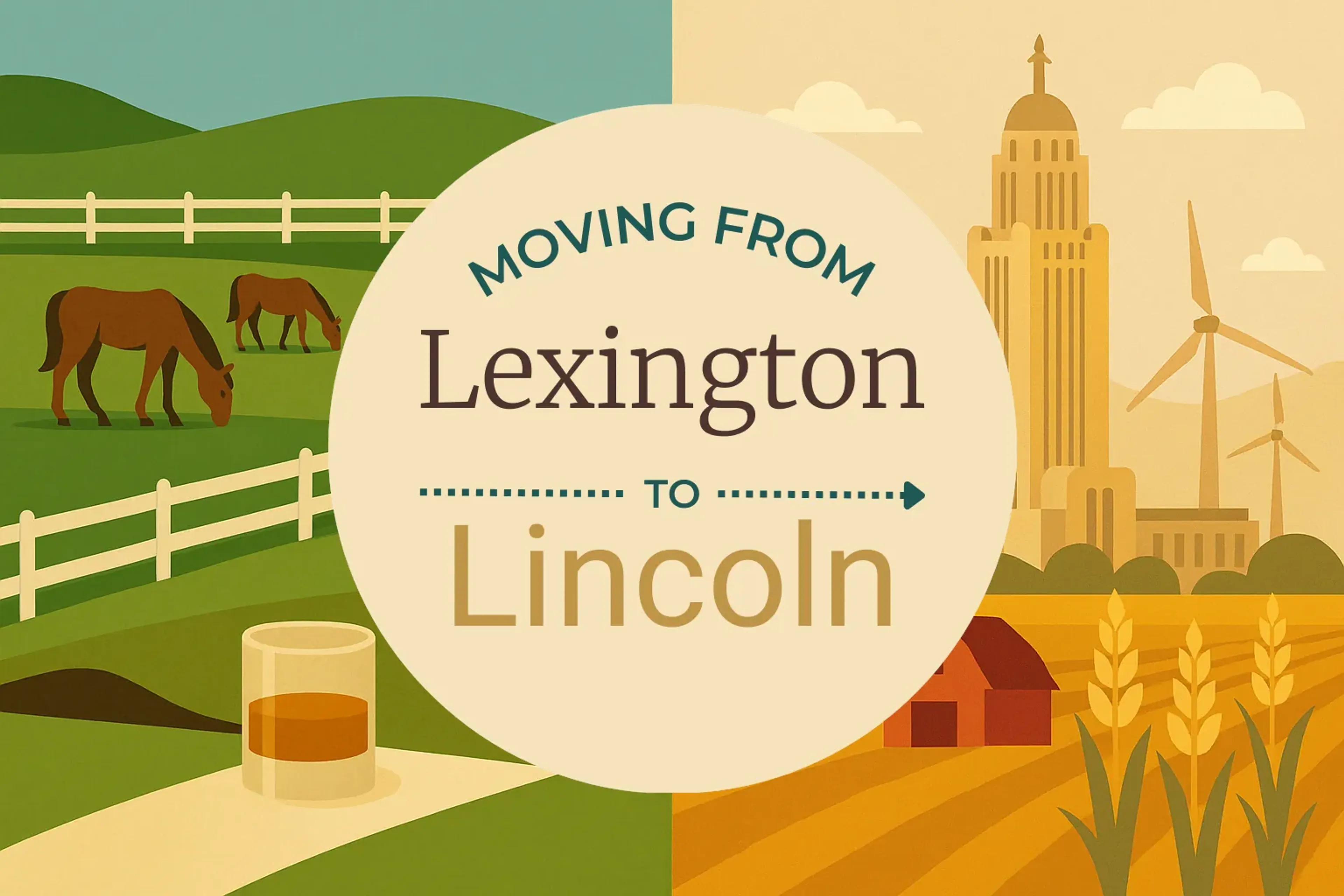Side-by-side comparison of Lexington to Lincoln moving companies