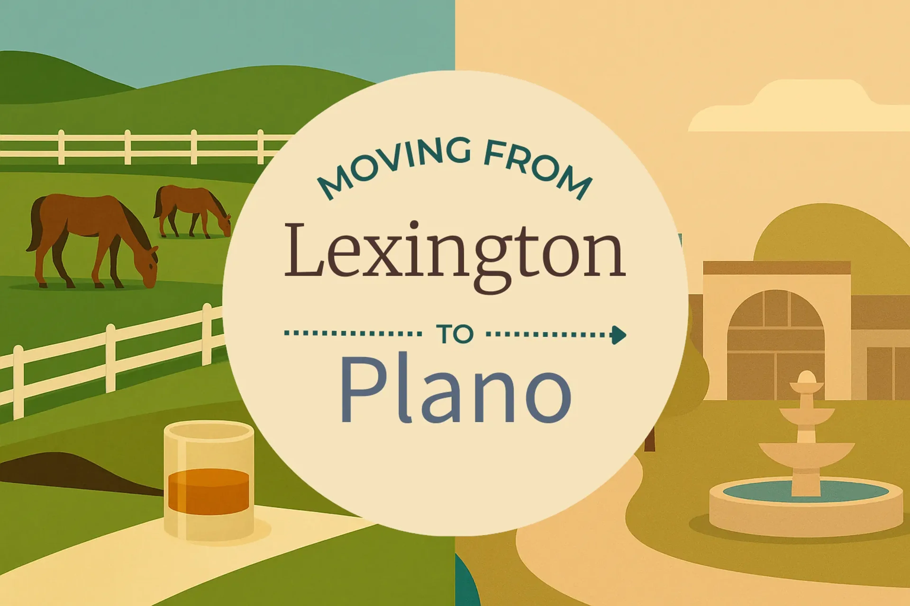 Side-by-side comparison of Lexington to Plano moving companies