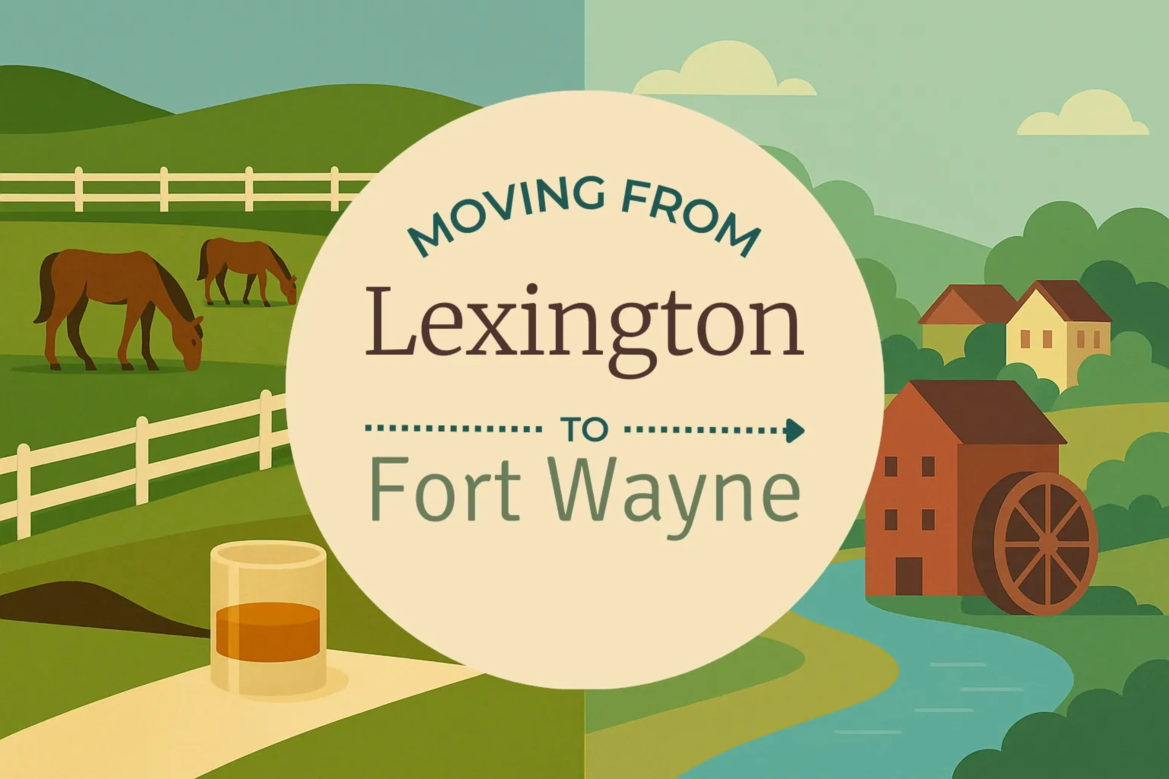 Side-by-side comparison of Lexington to Fort Wayne moving companies