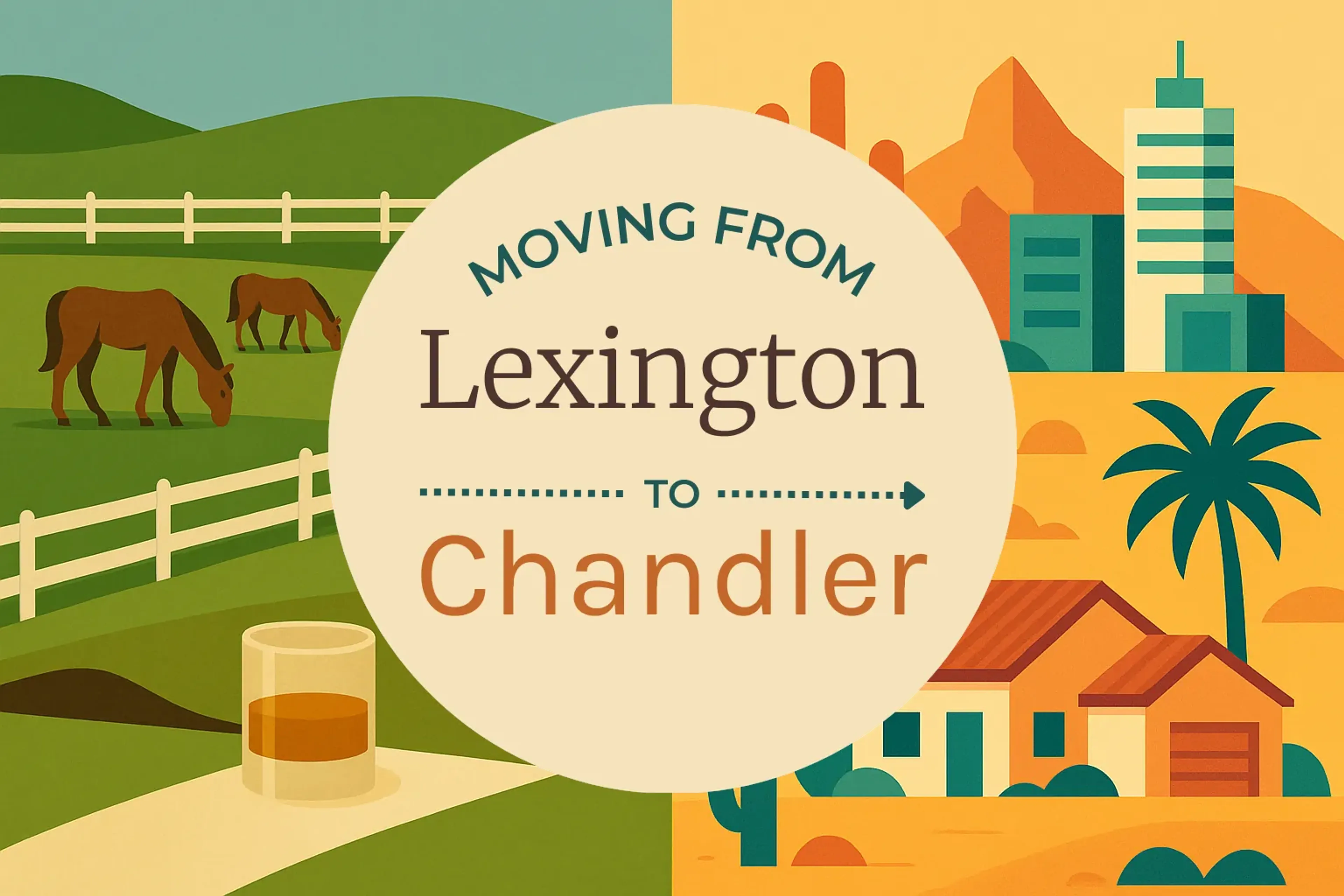 Side-by-side comparison of Lexington to Chandler moving companies