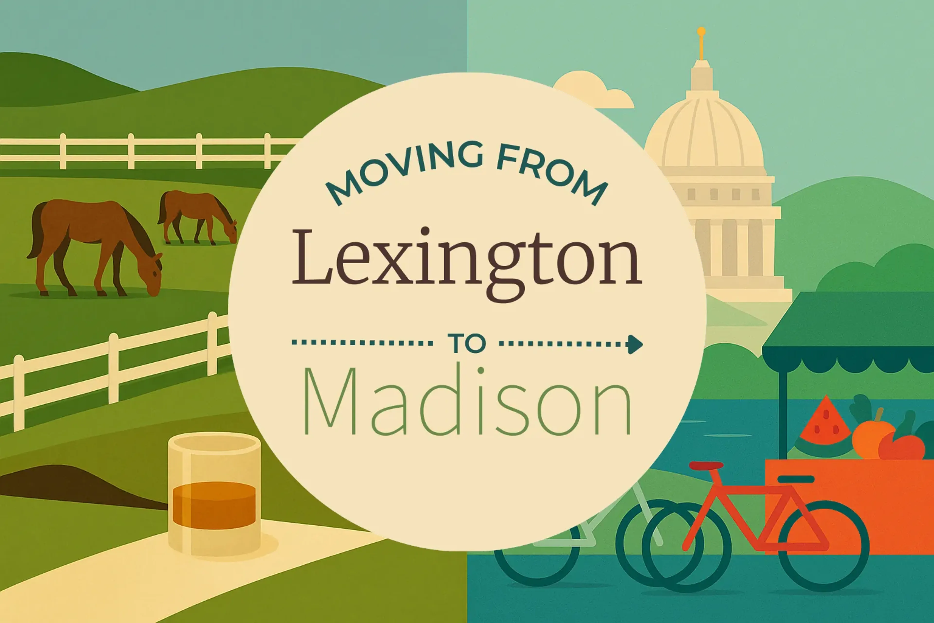 Side-by-side comparison of Lexington to Madison moving companies