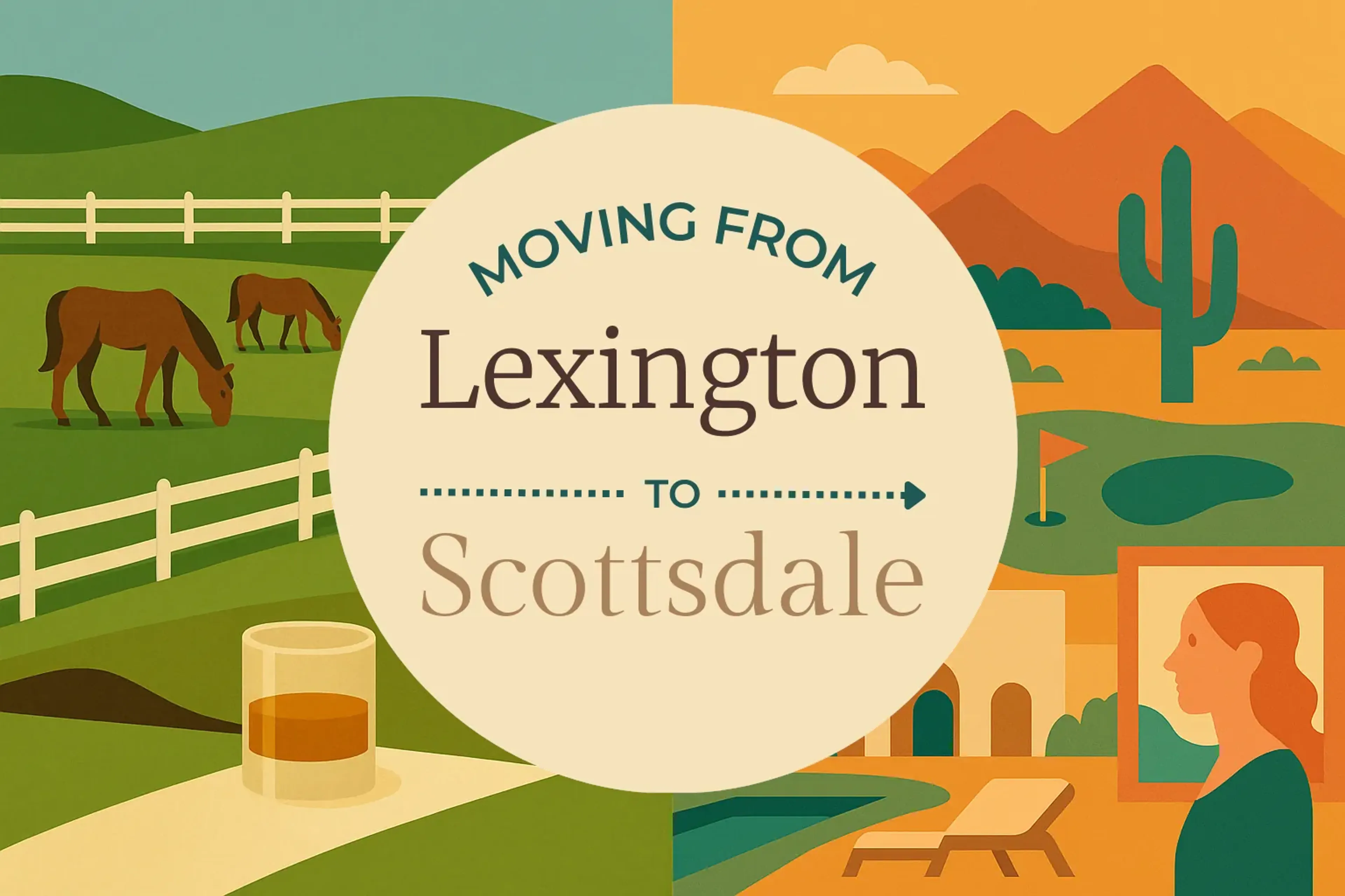 Side-by-side comparison of Lexington to Scottsdale moving companies