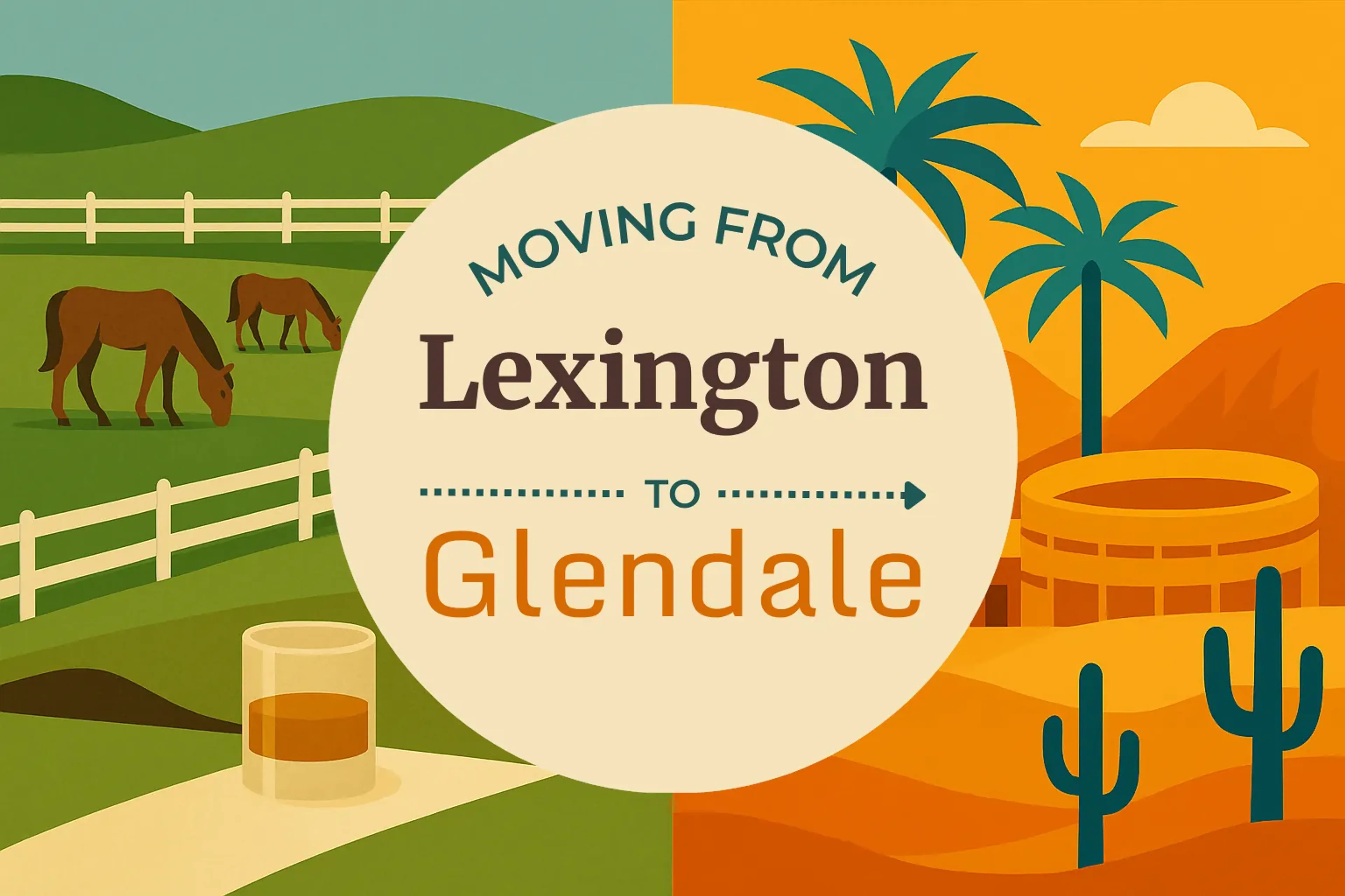 Side-by-side comparison of Lexington to Glendale moving companies