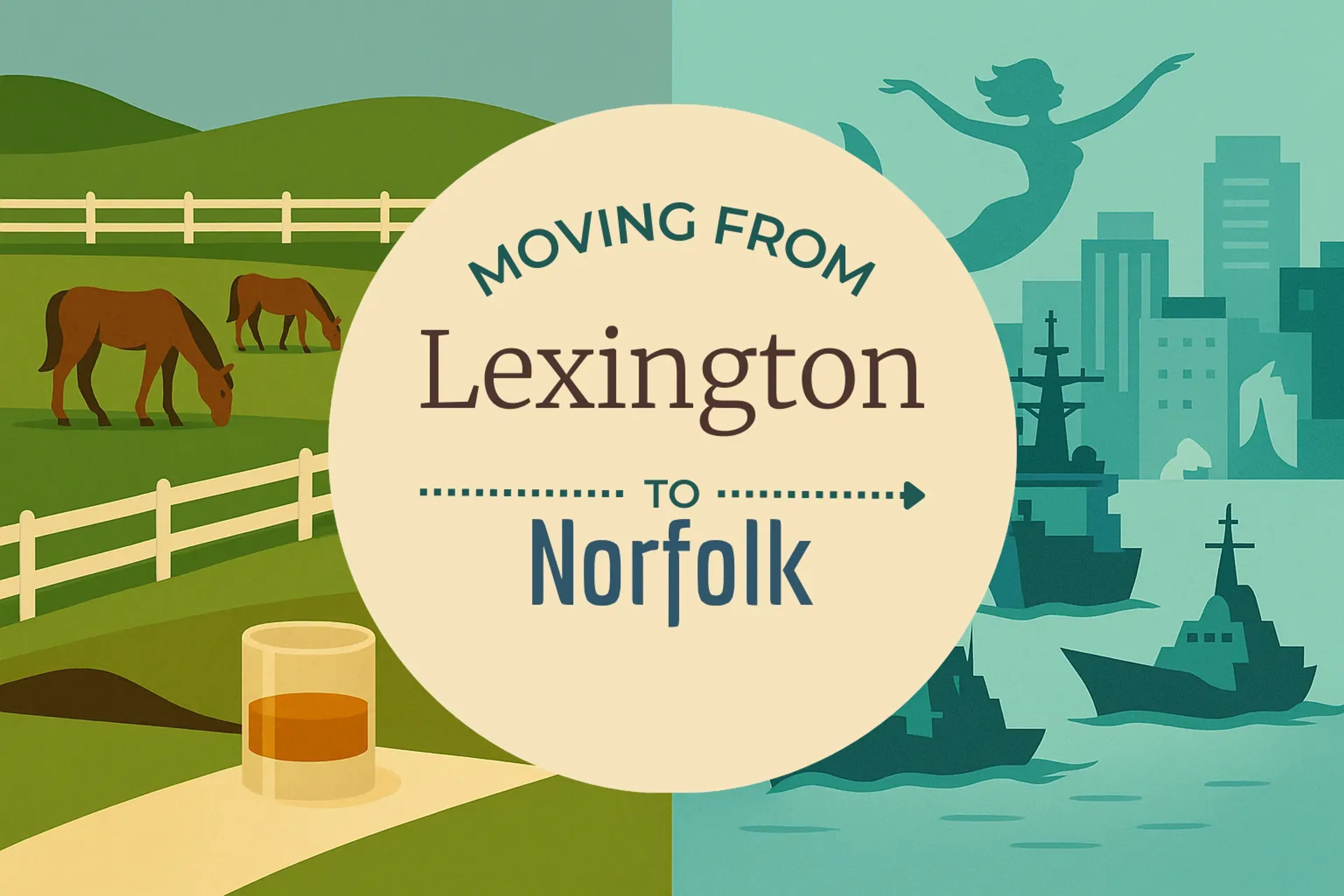 Side-by-side comparison of Lexington to Norfolk moving companies