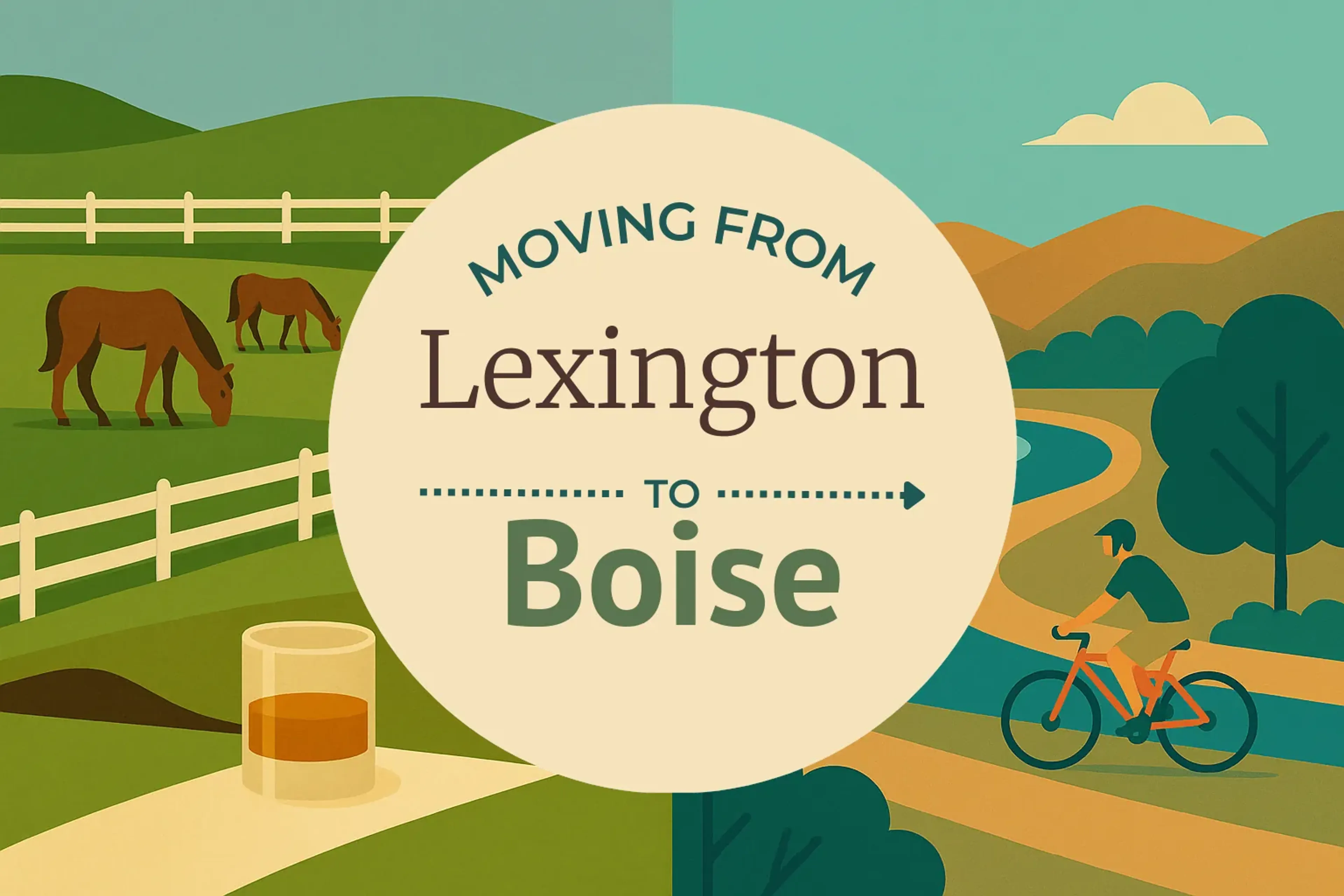 Side-by-side comparison of Lexington to Boise moving companies