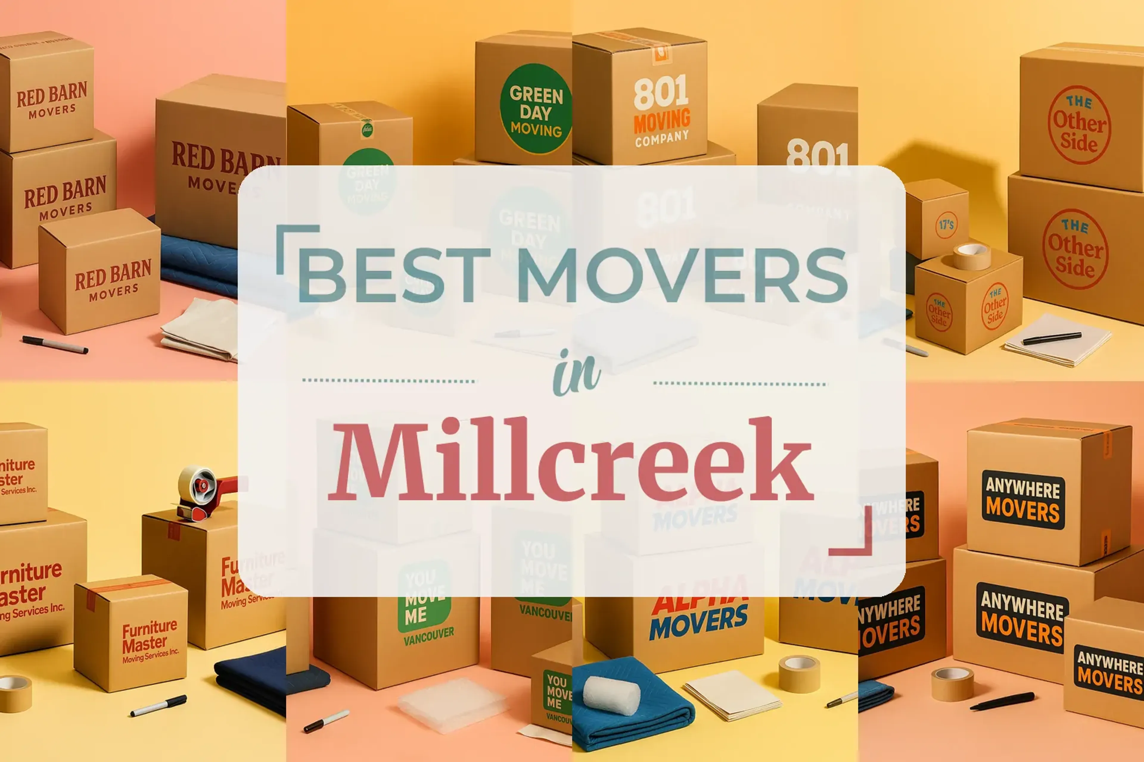 Side-by-side comparison of Millcreek moving companies