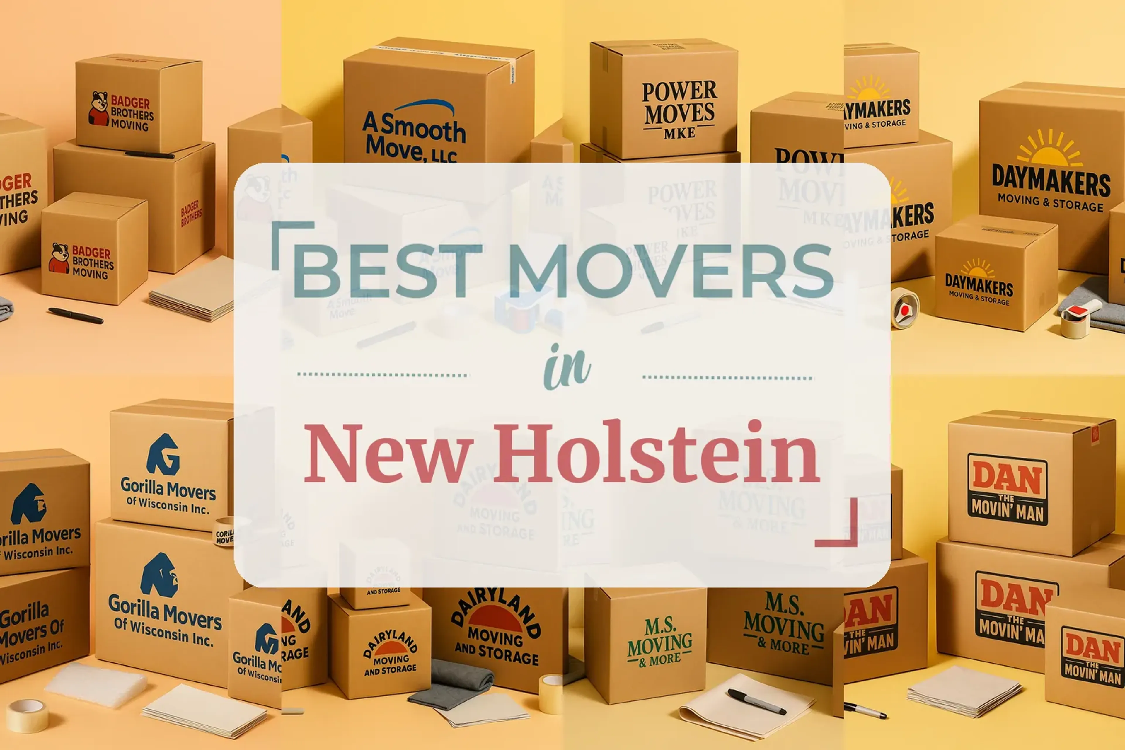 Side-by-side comparison of New Holstein moving companies