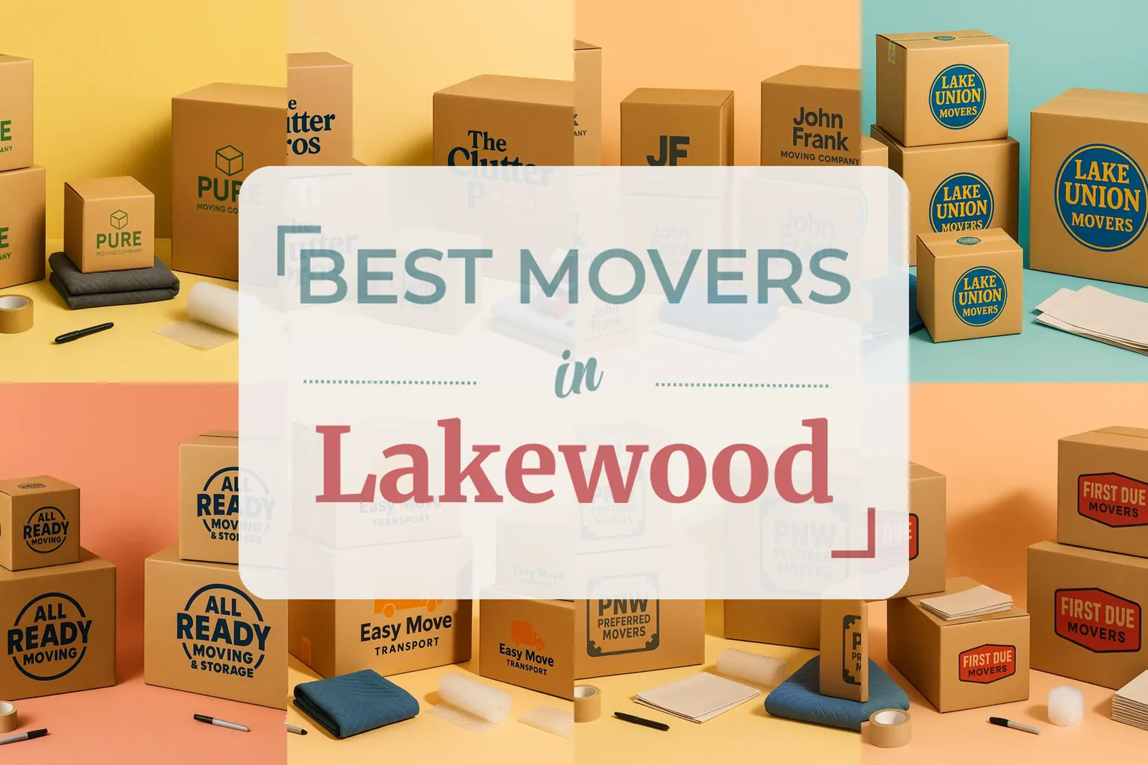 Side-by-side comparison of Lakewood moving companies