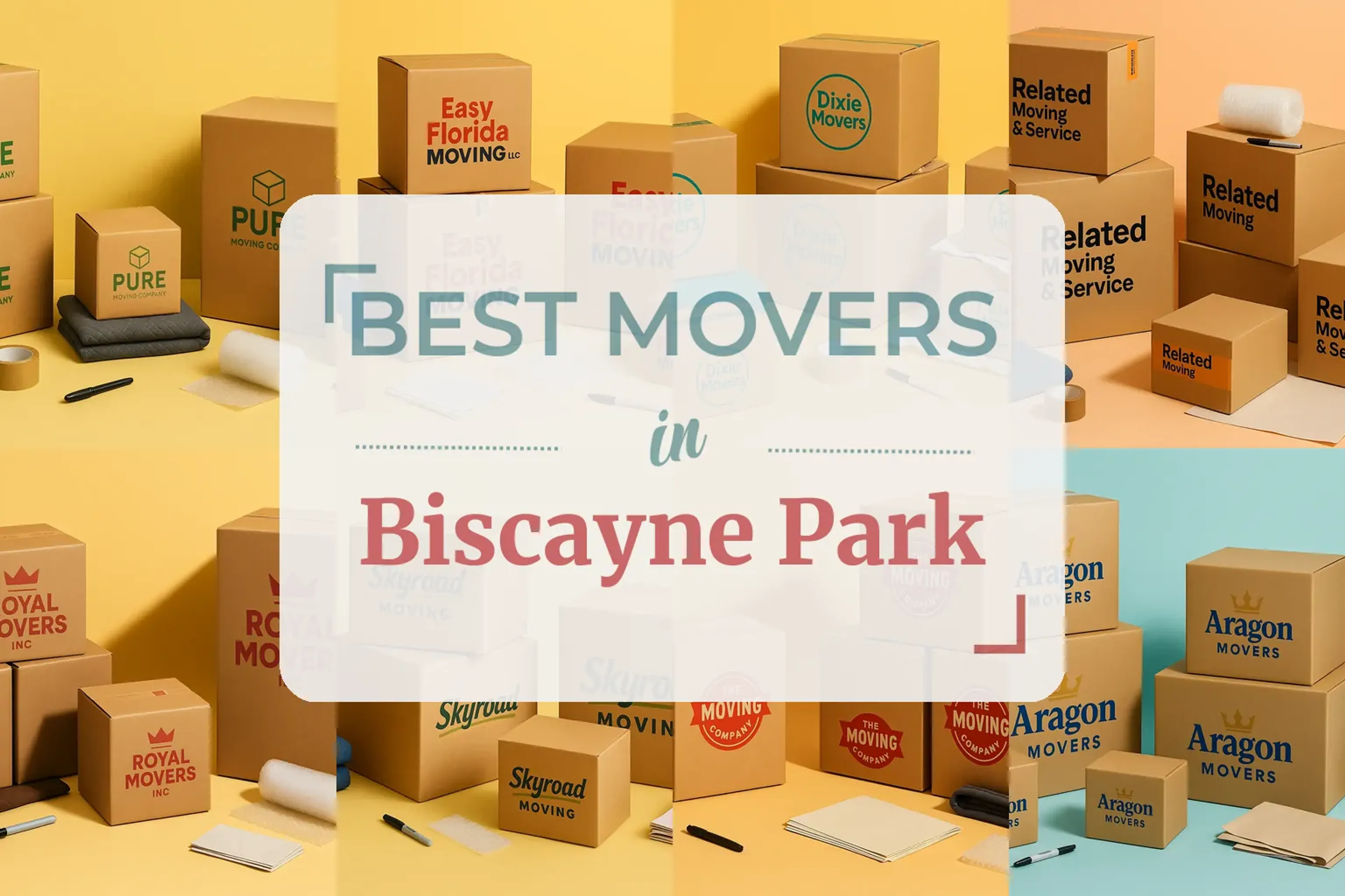 Side-by-side comparison of Biscayne Park moving companies